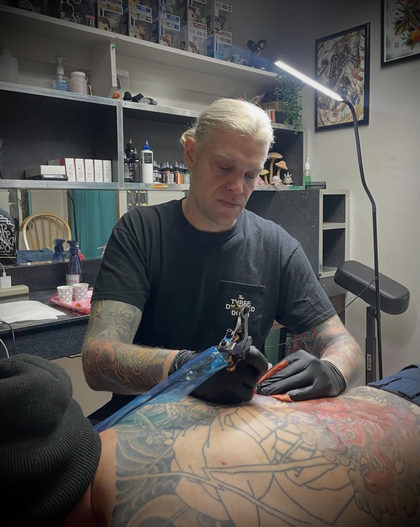 Tattoo by @justinweatherholtz — dotwork