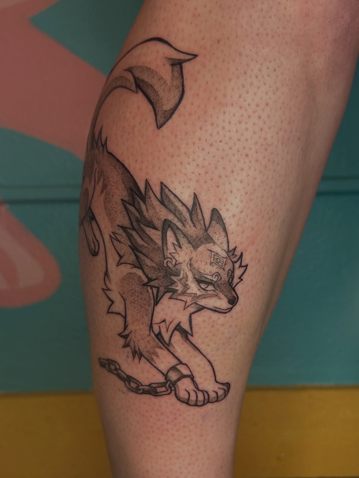 Tattoo by @deggy_tattoo — dotwork