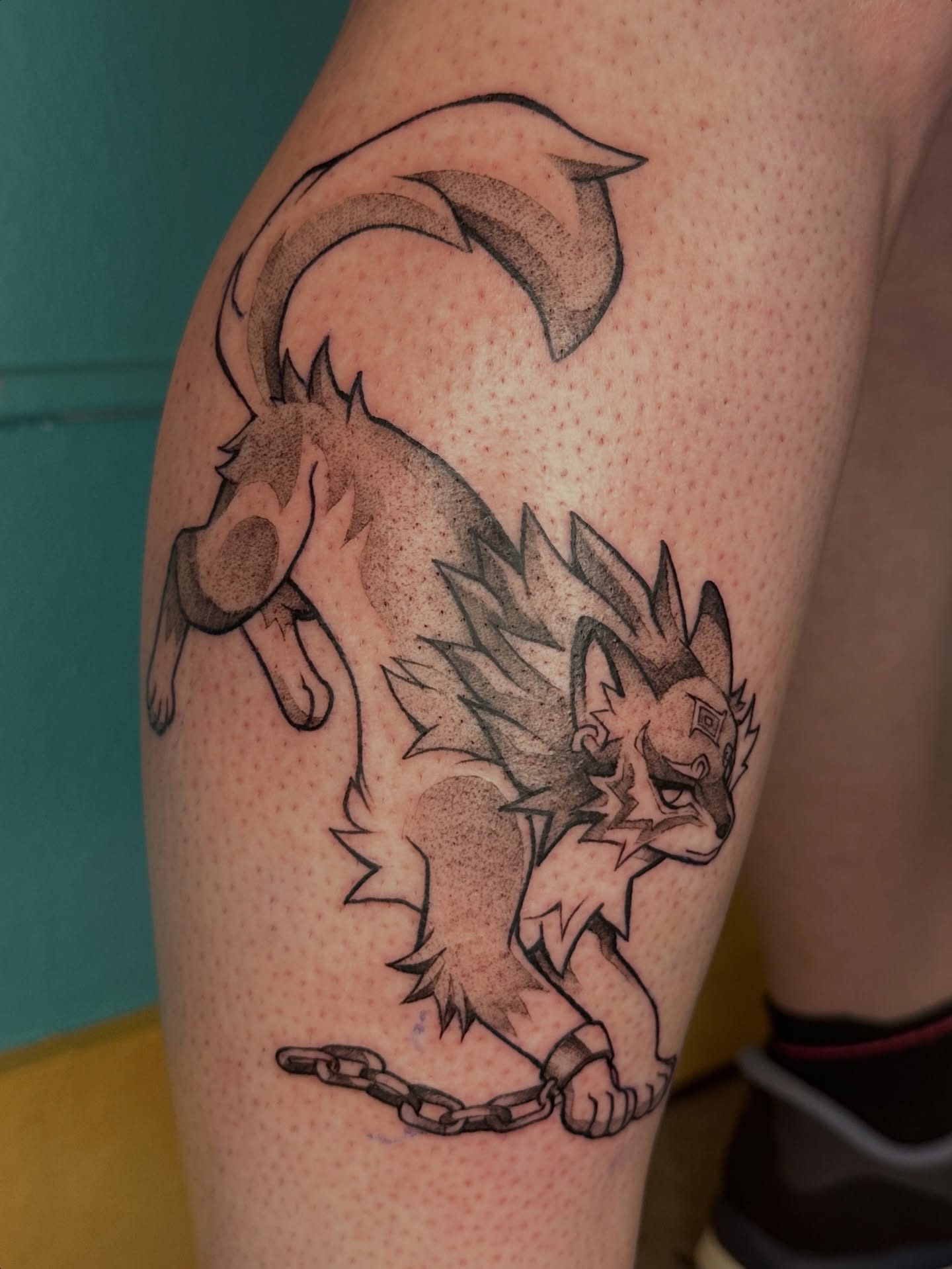 Tattoo by @deggy_tattoo — dotwork