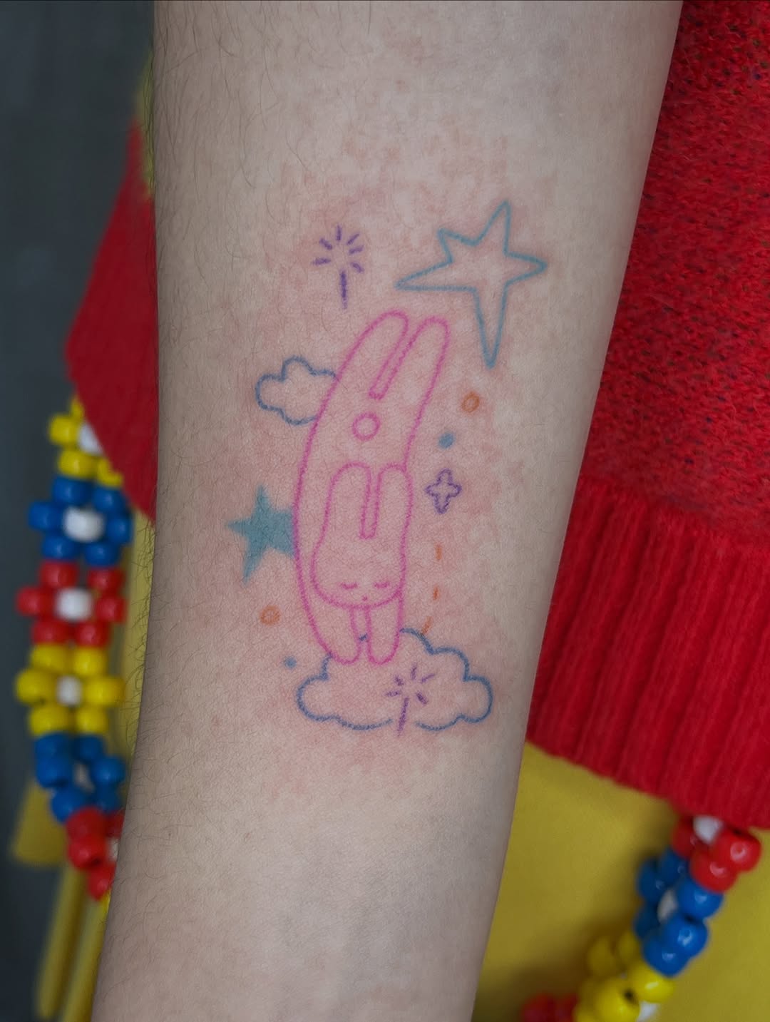 Tattoo by @nightynight_tattoo — fine_line, new_school