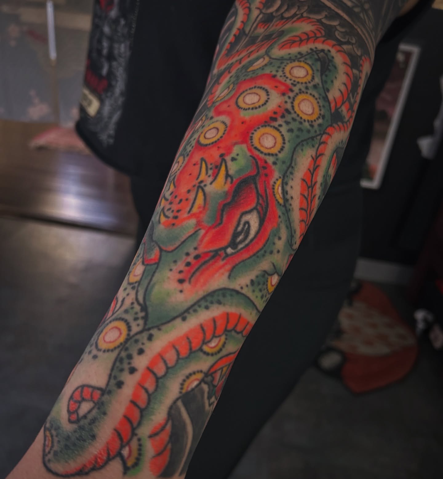Tattoo by @iandclxvi — dotwork