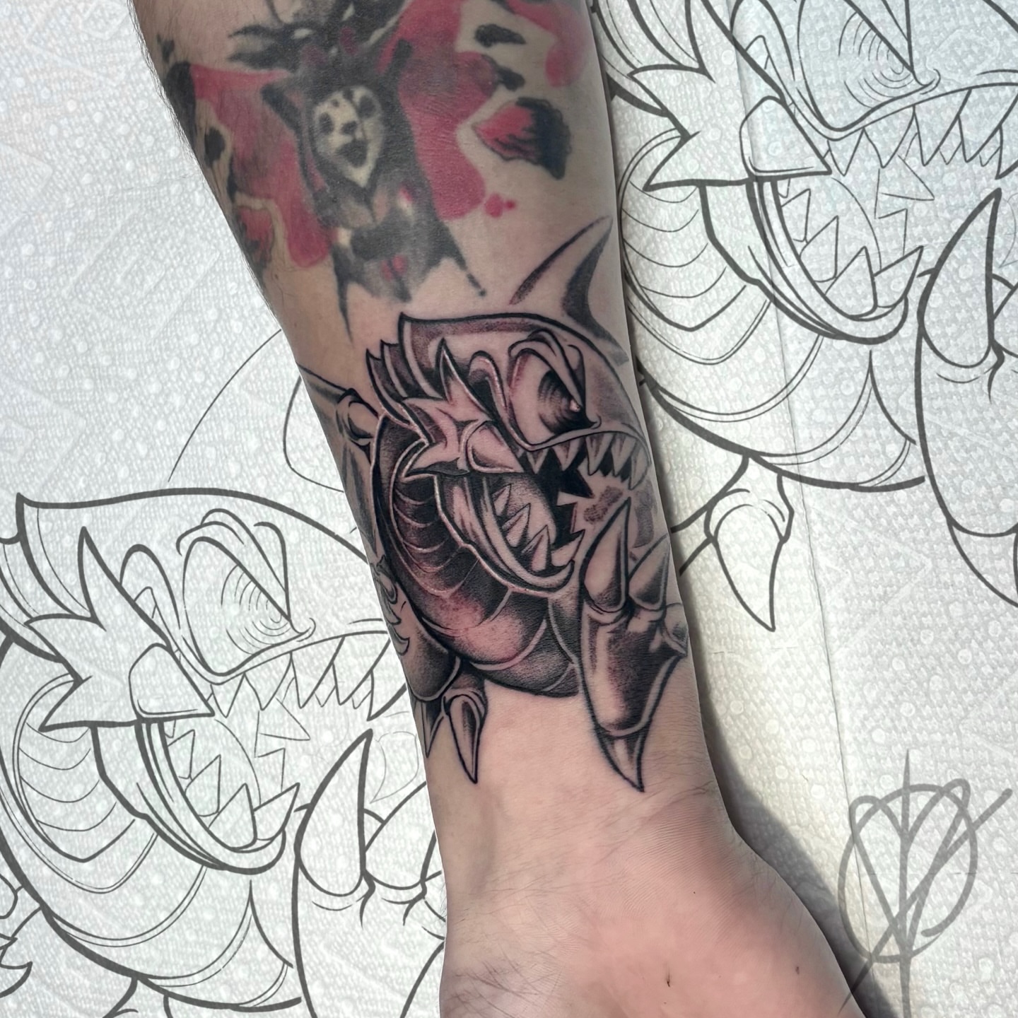 Tattoo by @owlliemoontattoo — dark_realism