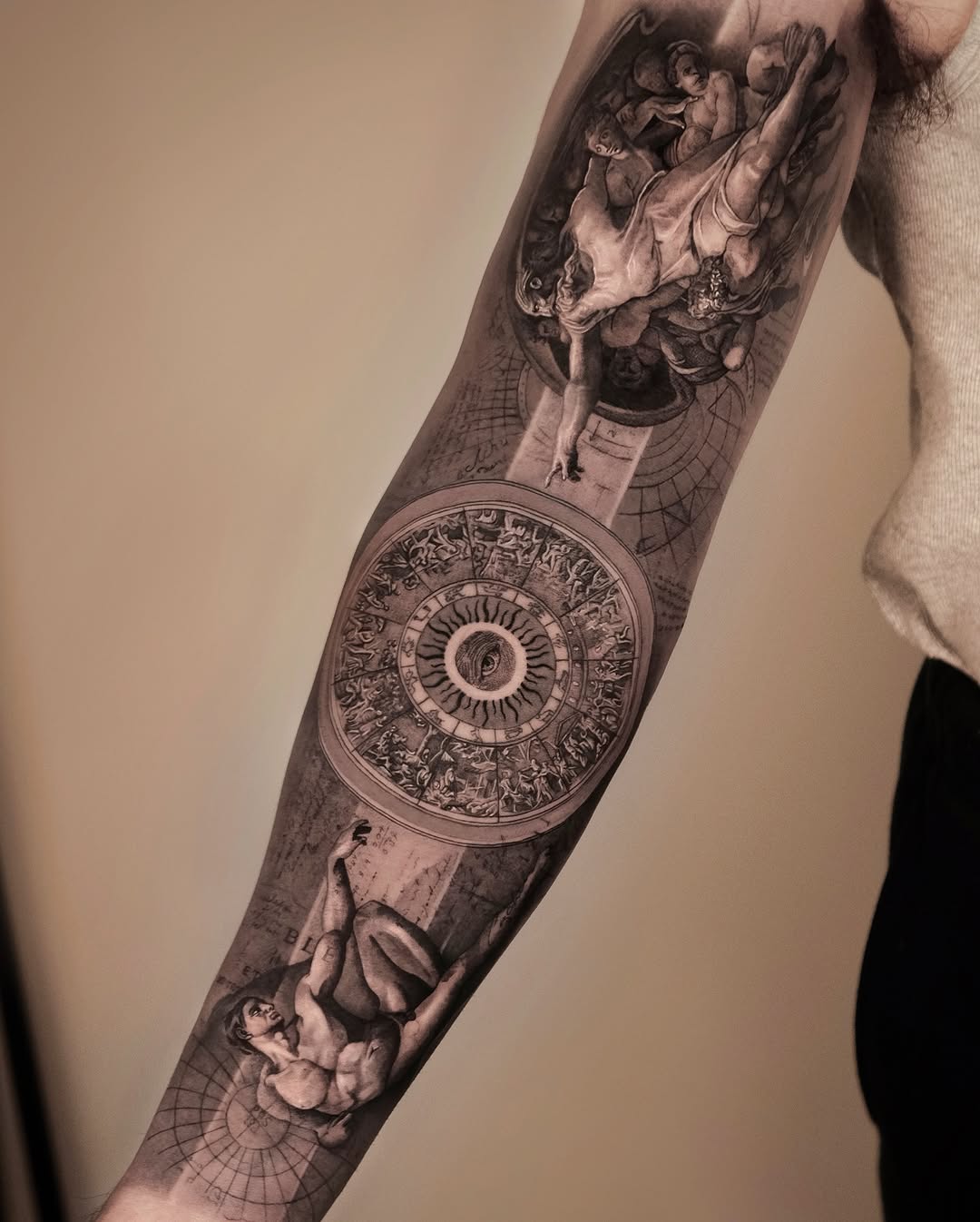 Tattoo by @dopamine_real โ realism, black_and_grey