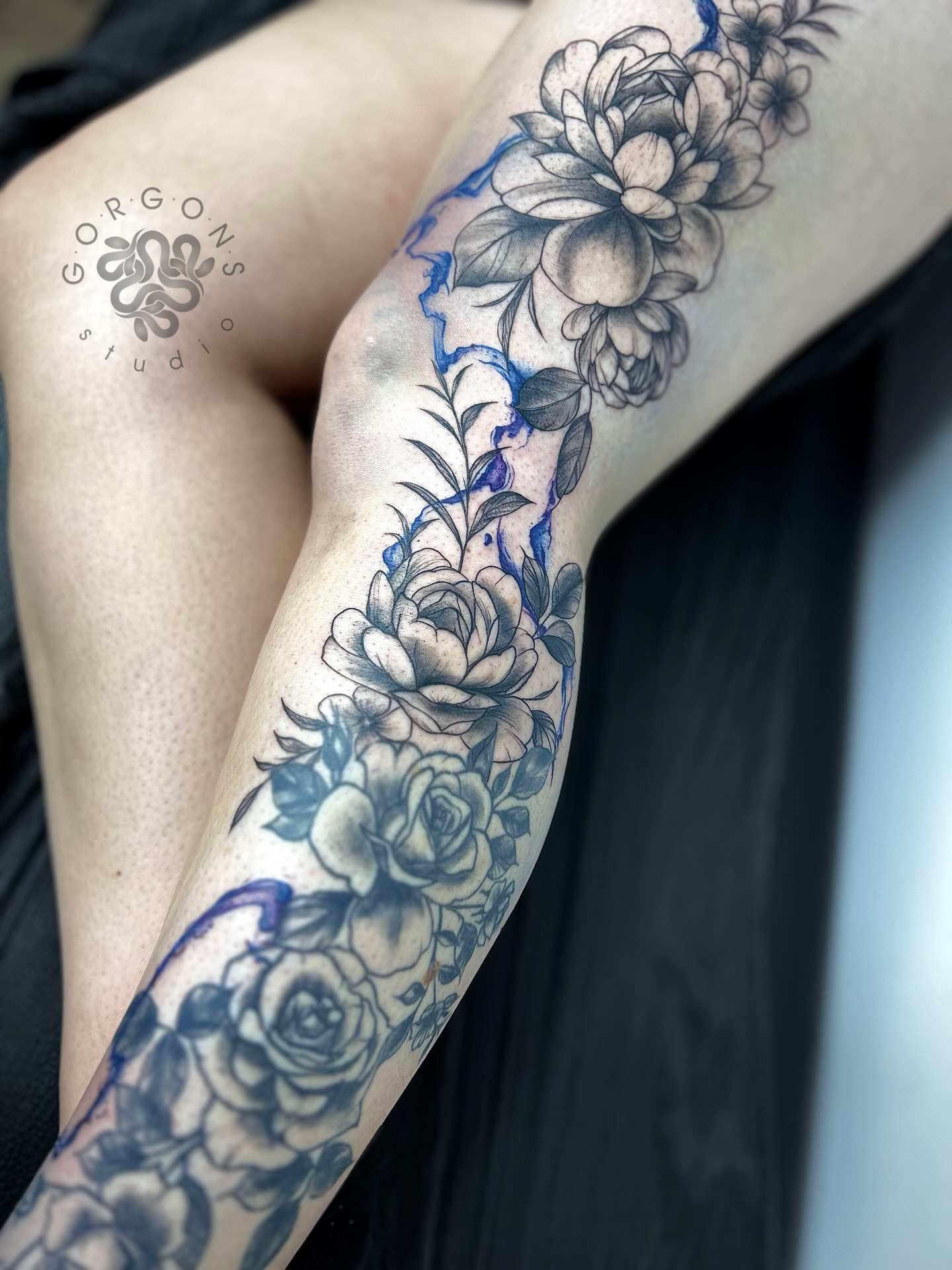 Tattoo by @tygydyk.tattoo — black_and_grey