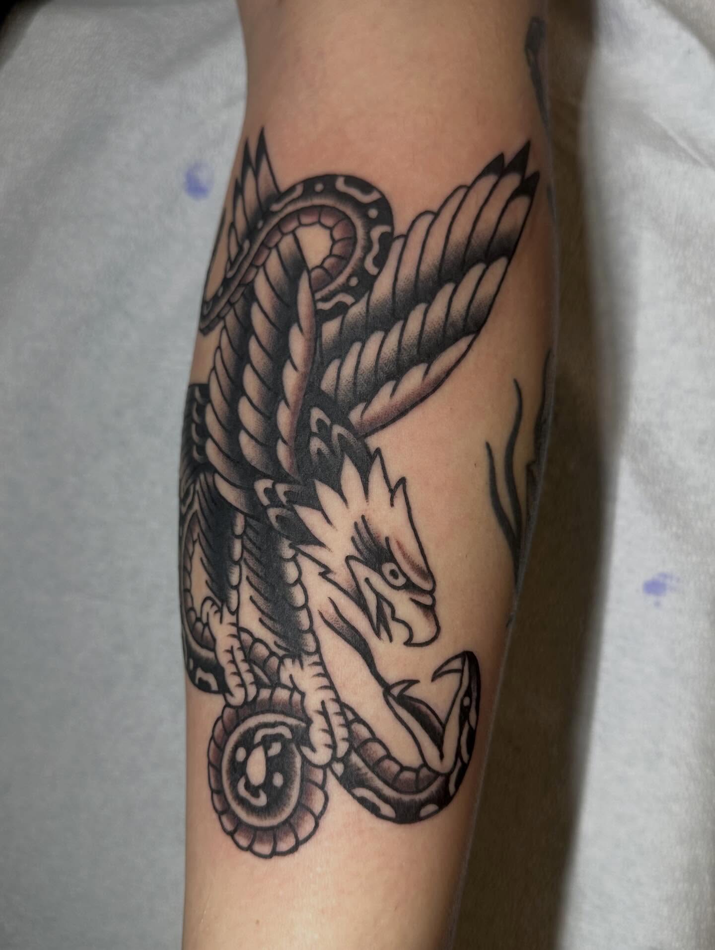 Tattoo by @celeste.tattoos — black_and_grey
