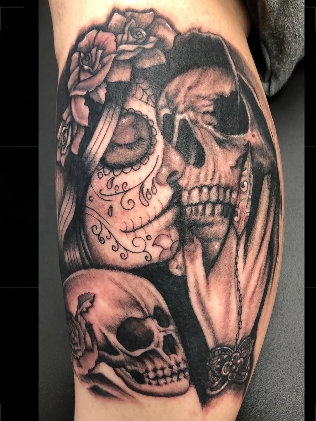 Tattoo by @tattoosbystelios — black_and_grey, realism