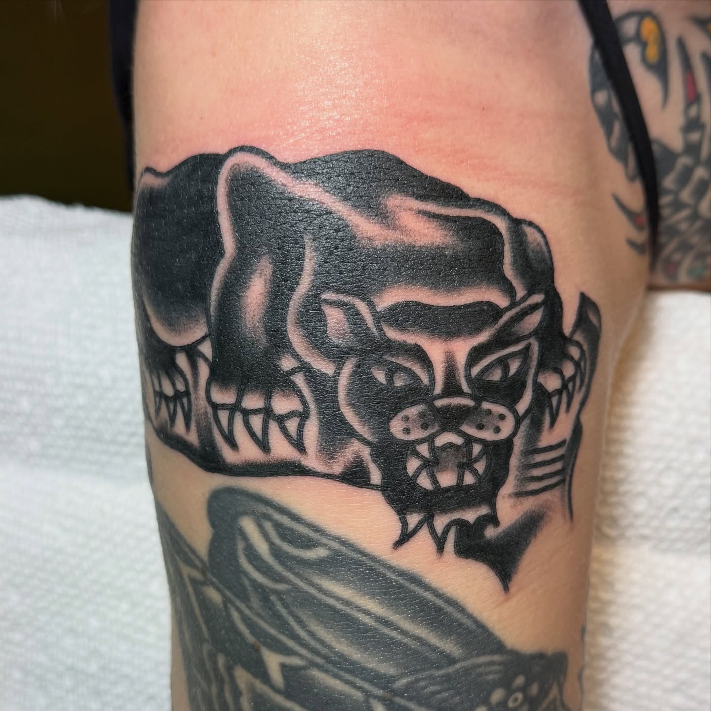 Tattoo by @eriksheppardtattoo — black_and_grey