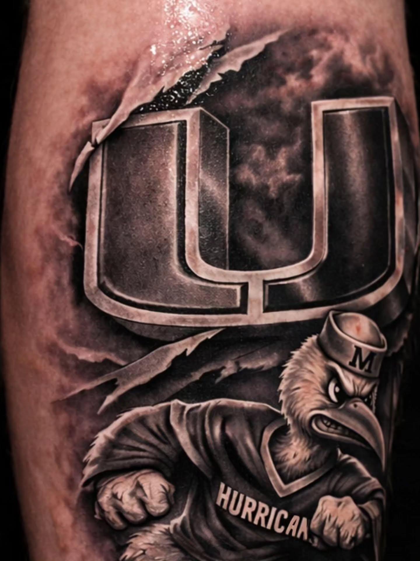 Tattoo by @chicosmarked4life — black_and_grey, realism
