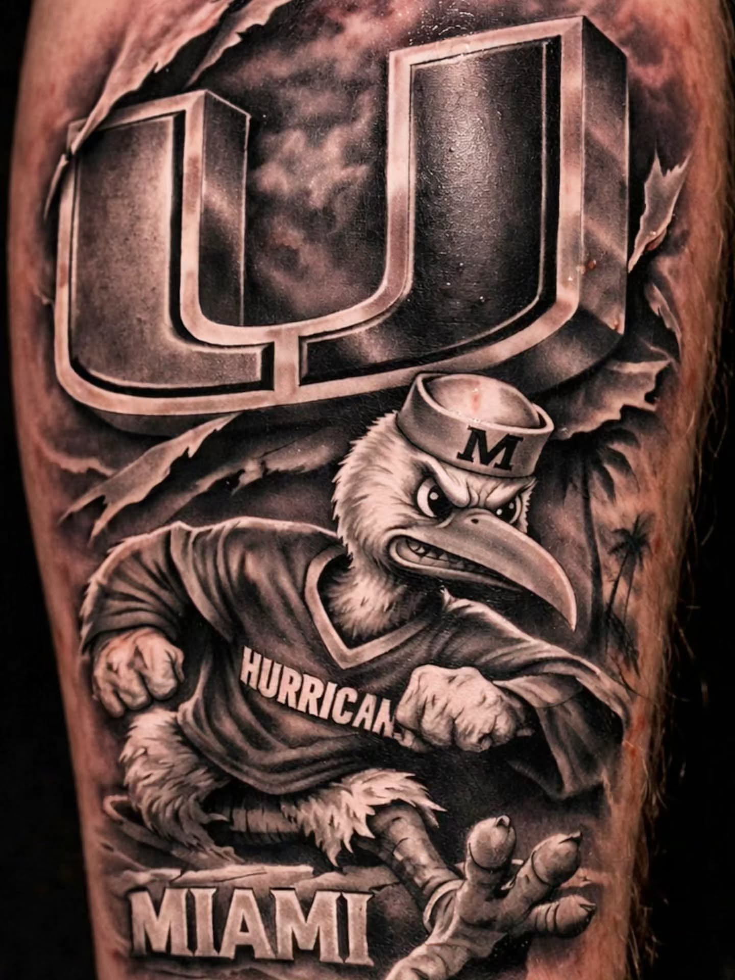Tattoo by @chicosmarked4life — black_and_grey