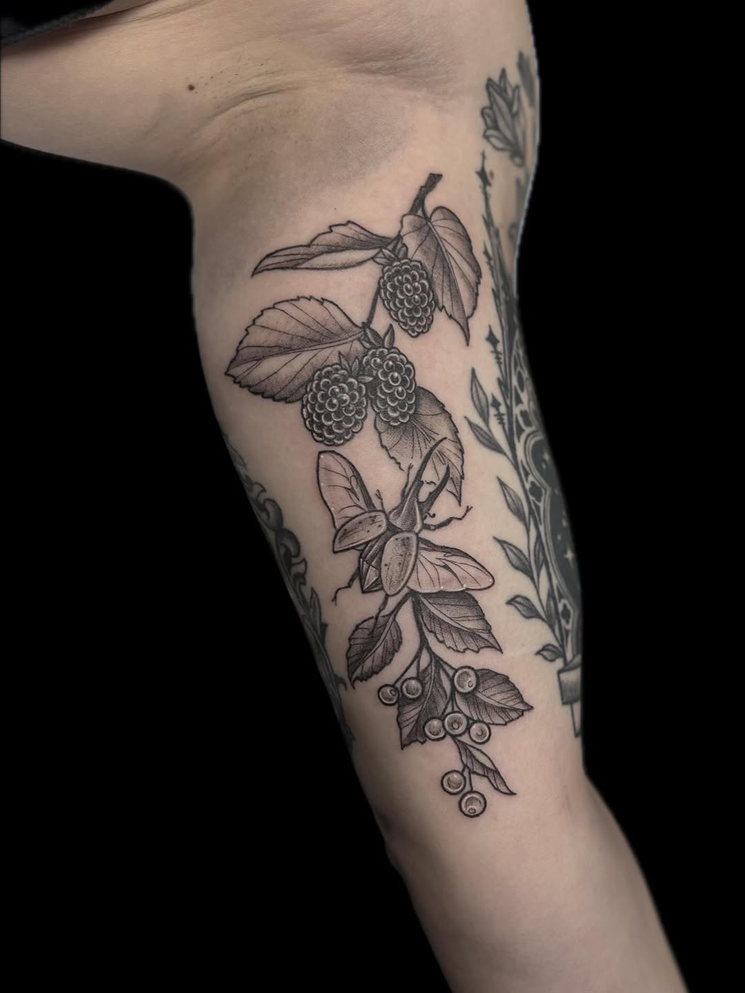 Tattoo by @sabbytattz — realism, black_and_grey