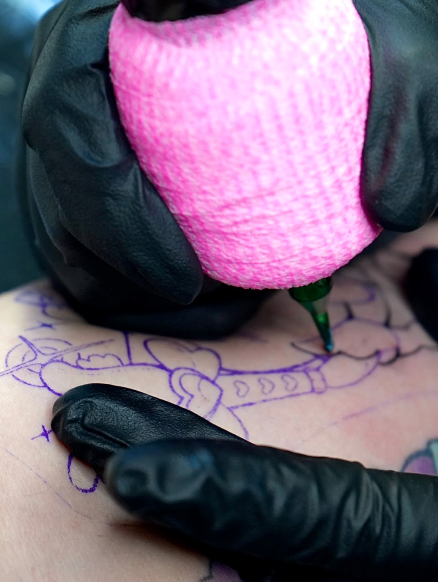 Tattoo by @fakkubunny — american_traditional