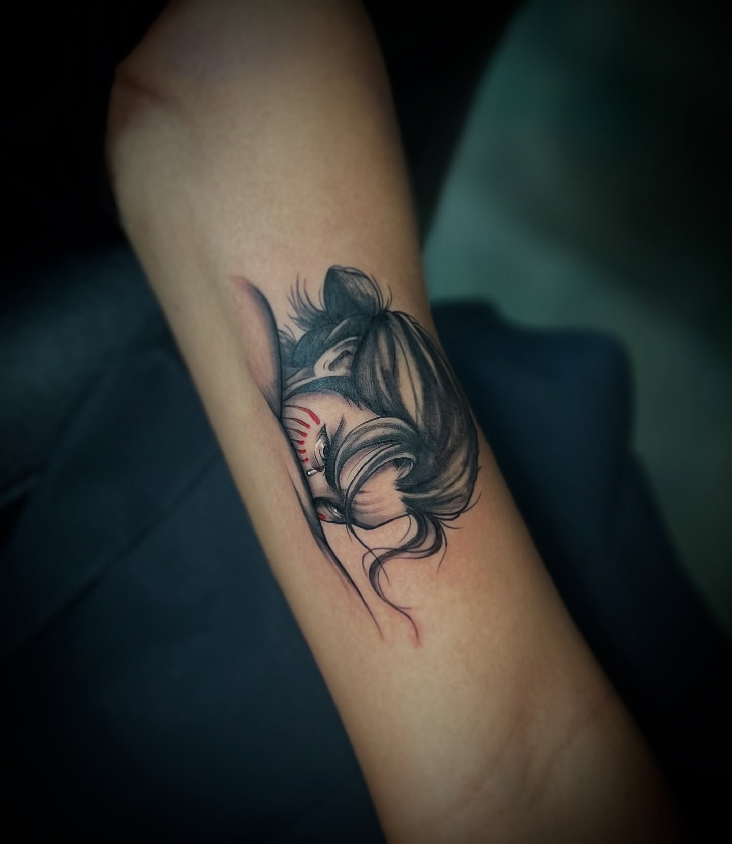 Tattoo by @chicosmarked4life — anime