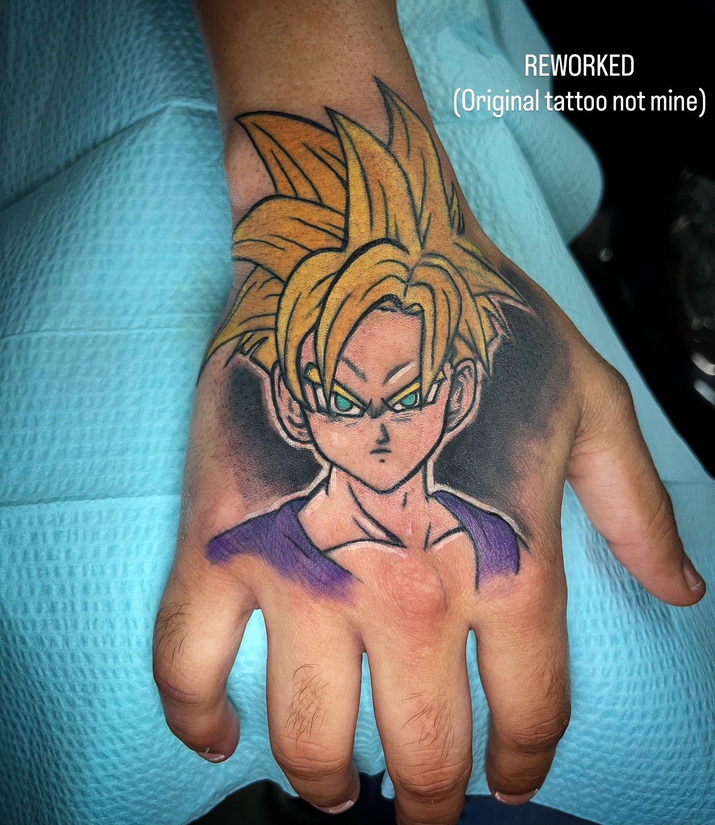 Tattoo by @chicosmarked4life — anime