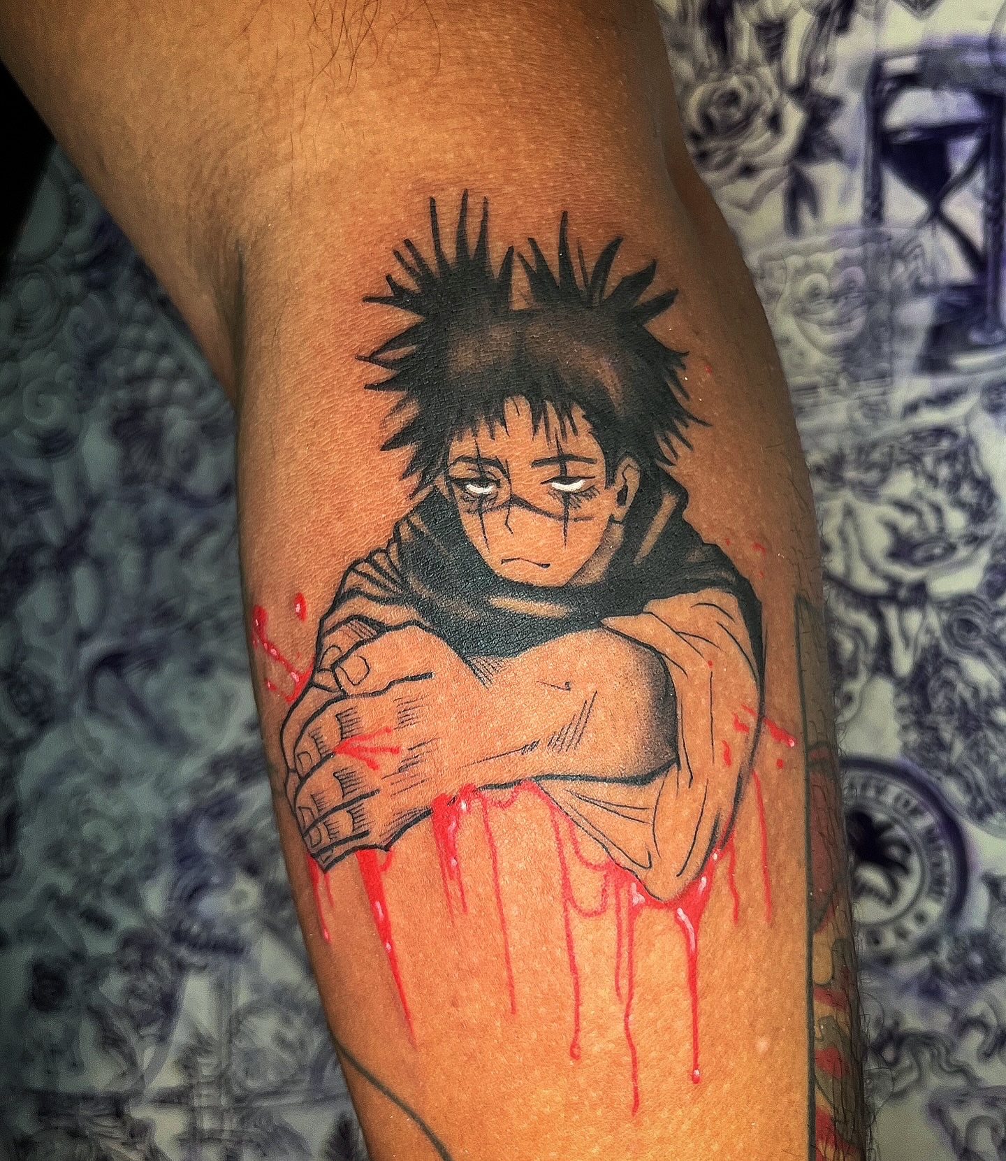 Tattoo by @chicosmarked4life — anime