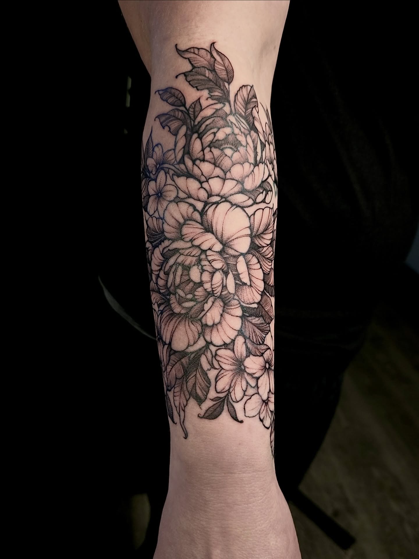 Tattoo by @deathcandy_art — black_and_grey