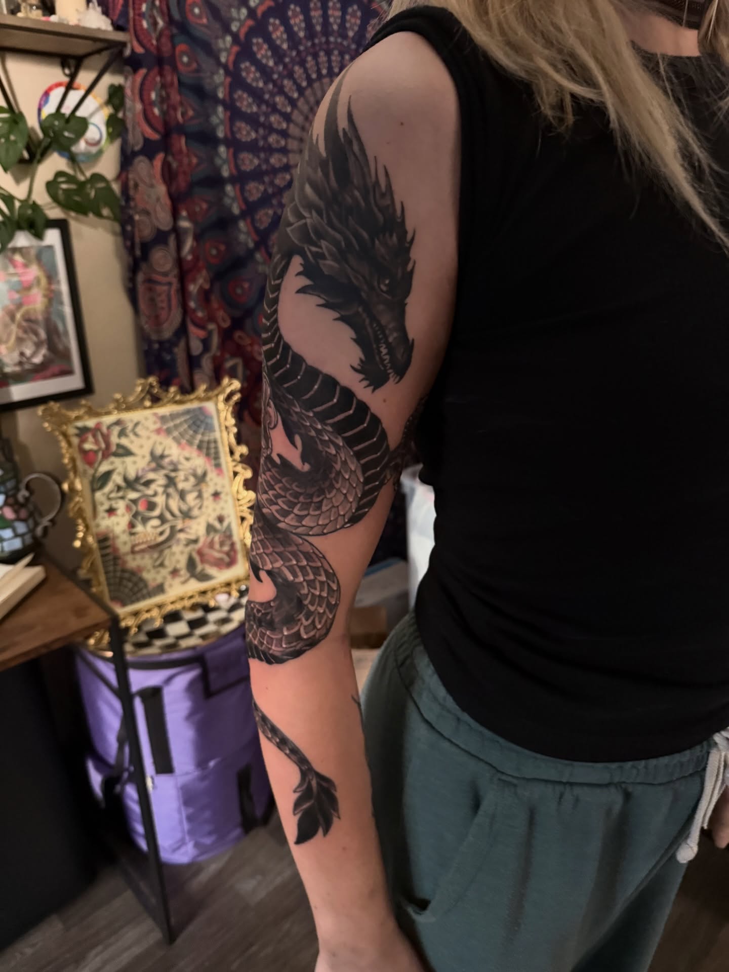 Tattoo by Ashley Laine Evans, Bristol, England