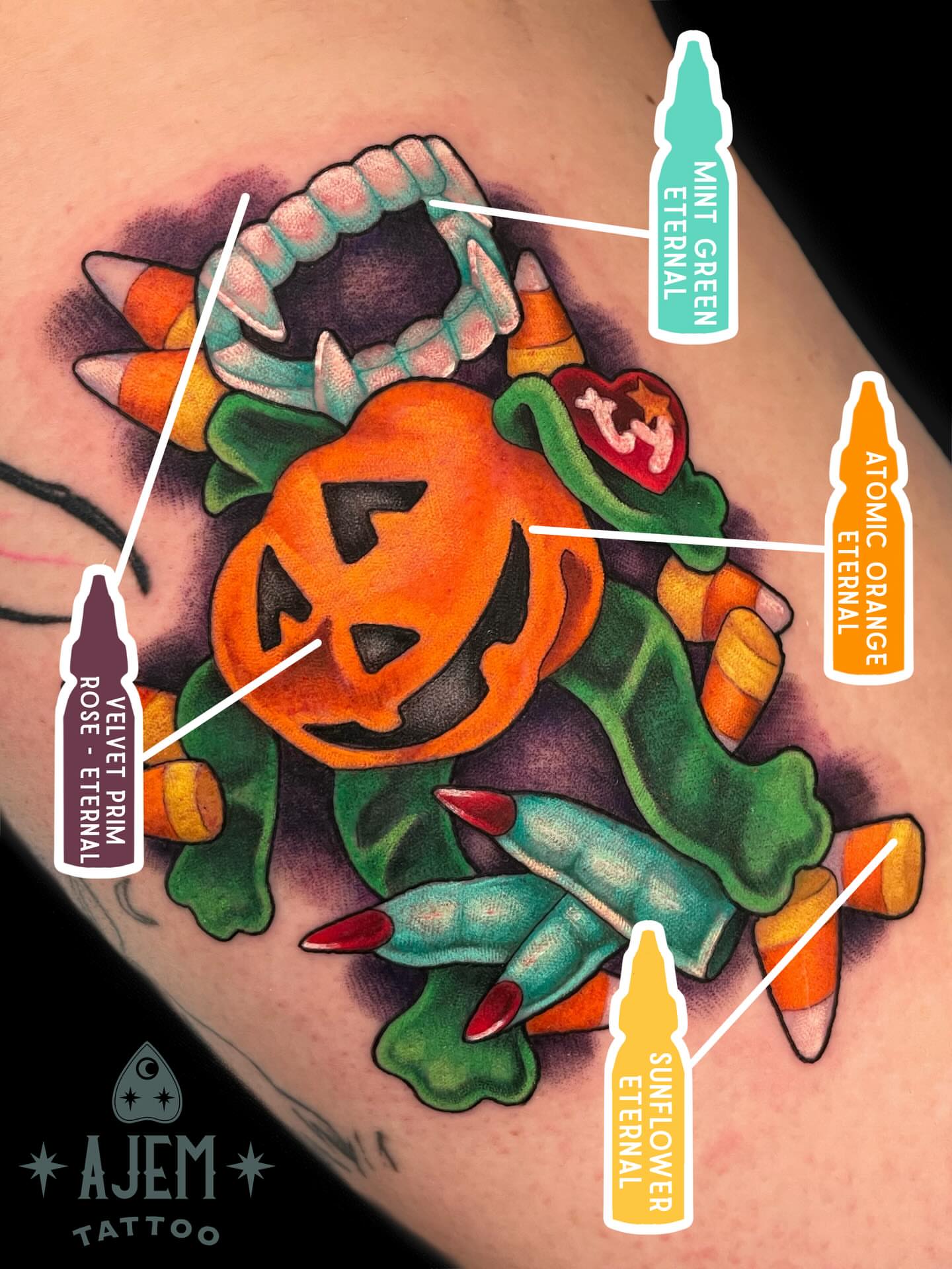 Tattoo by @ajemtattoo — new_school