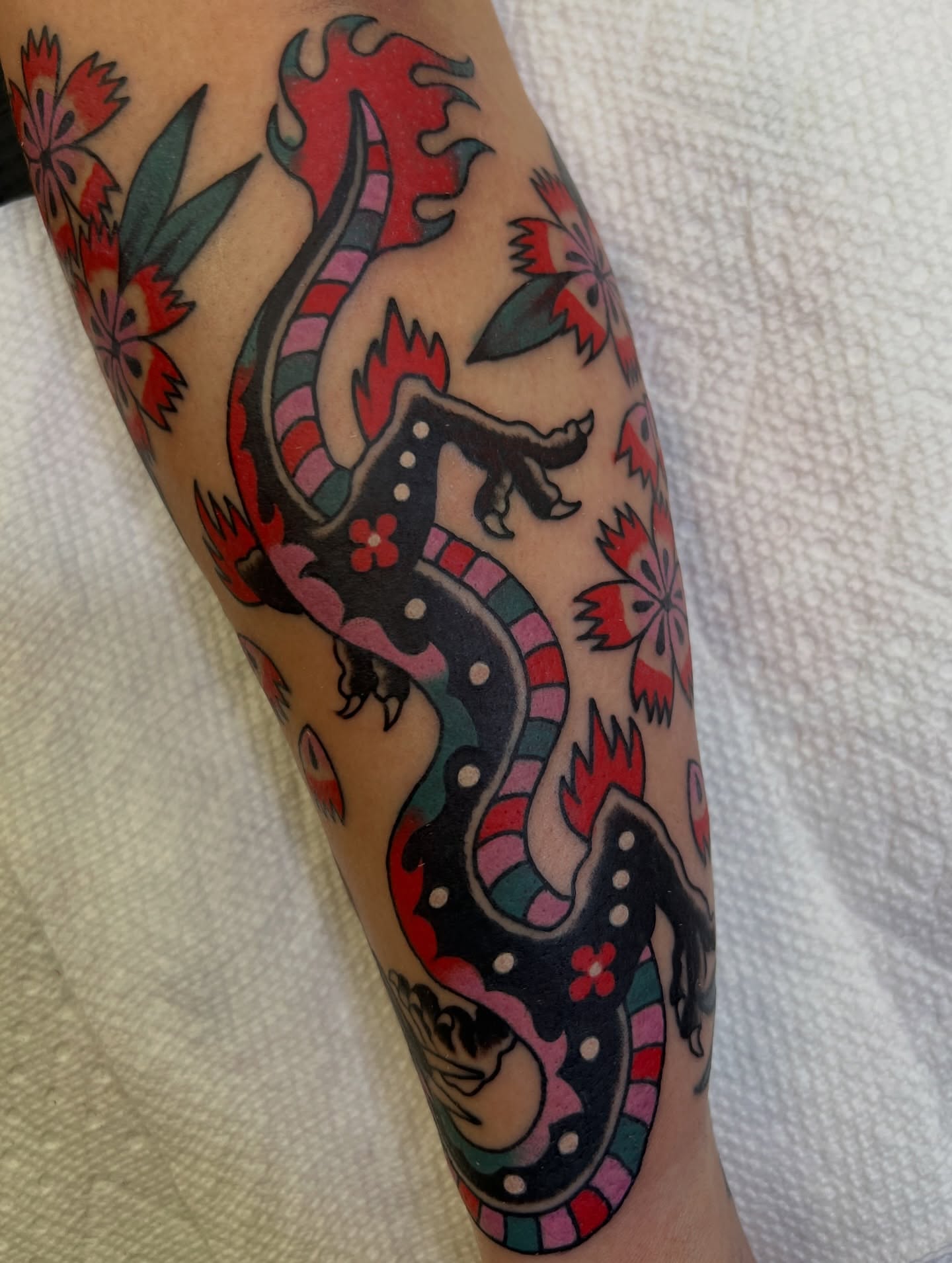 Tattoo by @morganhabe — american_traditional