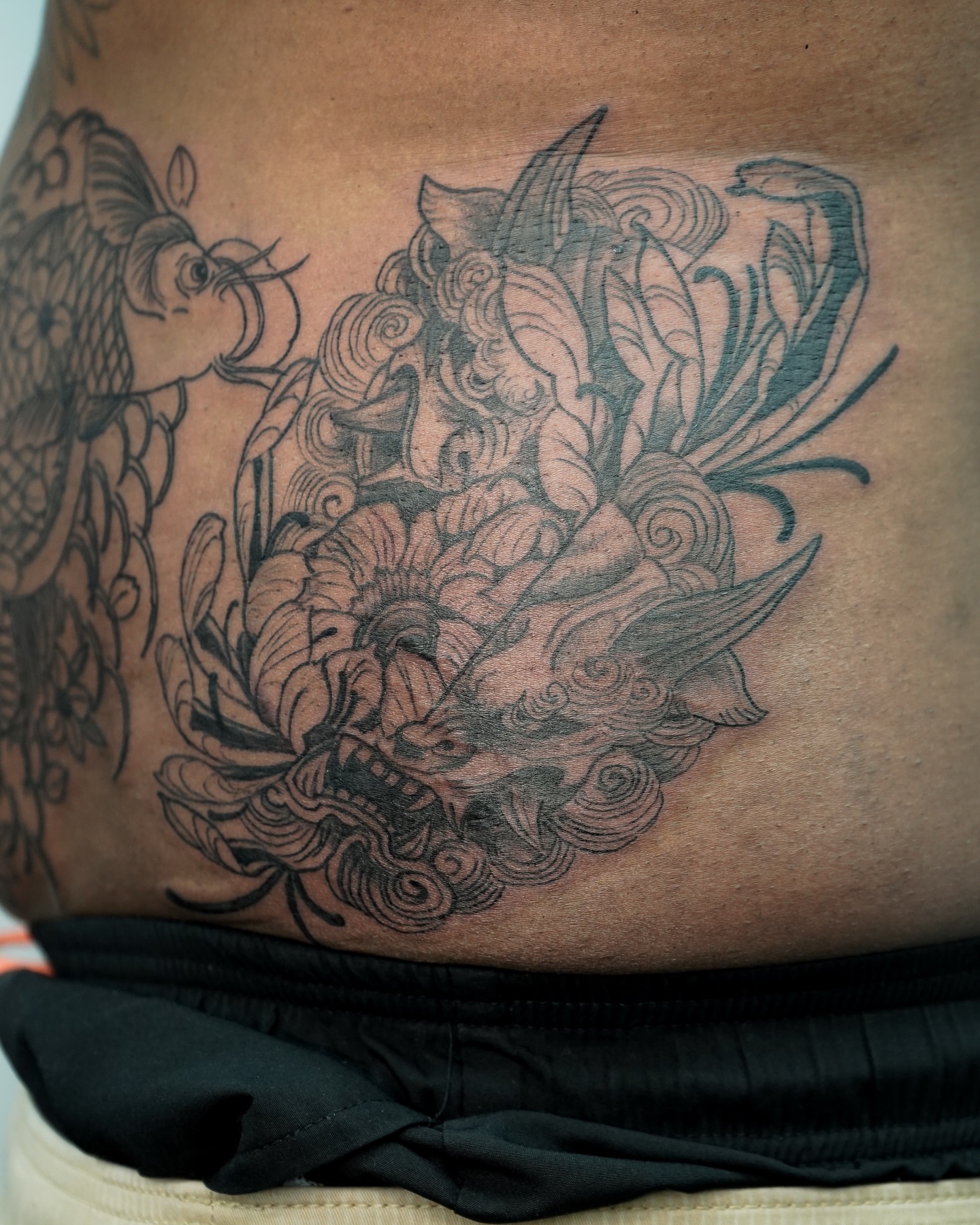 Tattoo by @inkzist — black_and_grey
