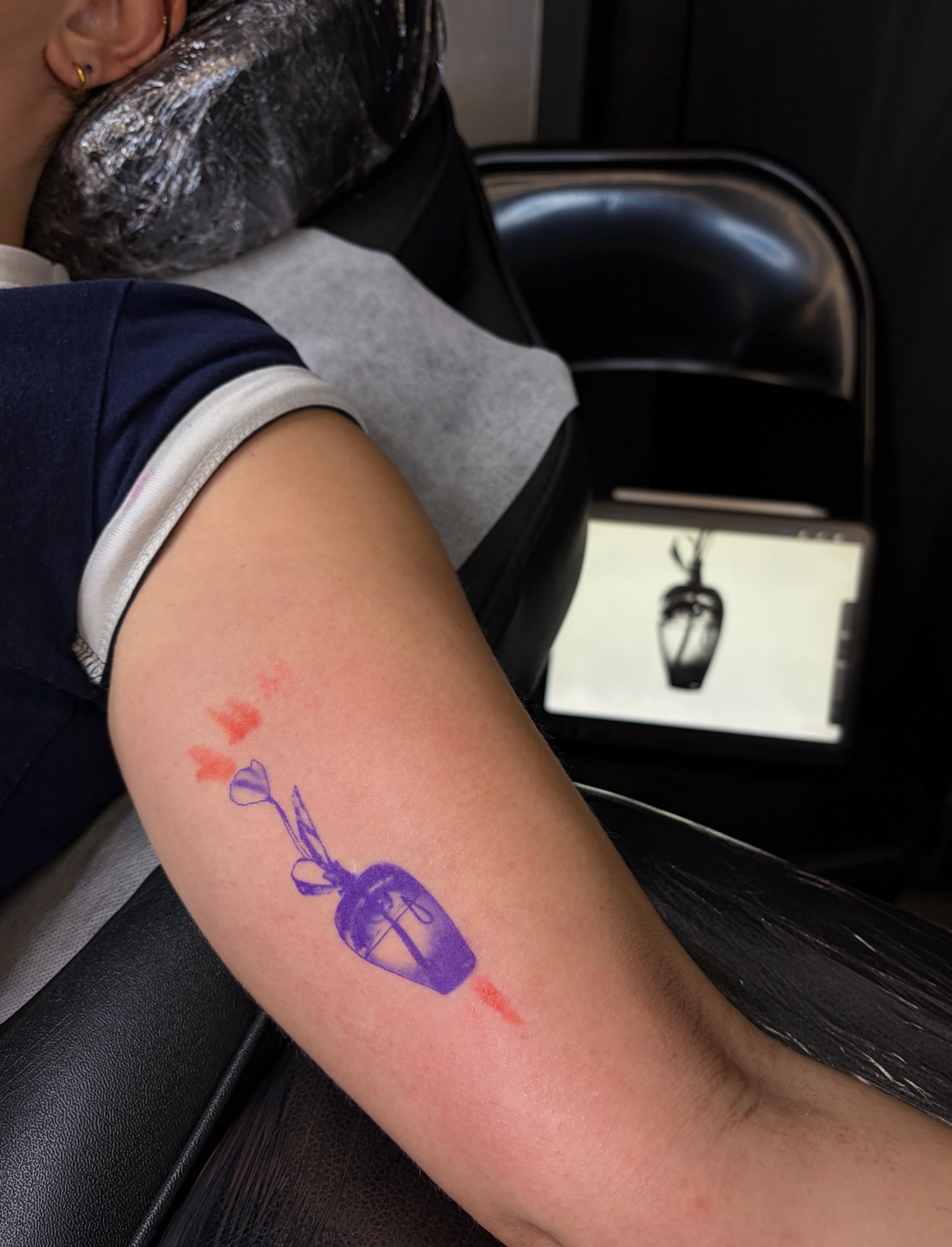 Rocket new school tattoo on the forearm by Metin Karaatli