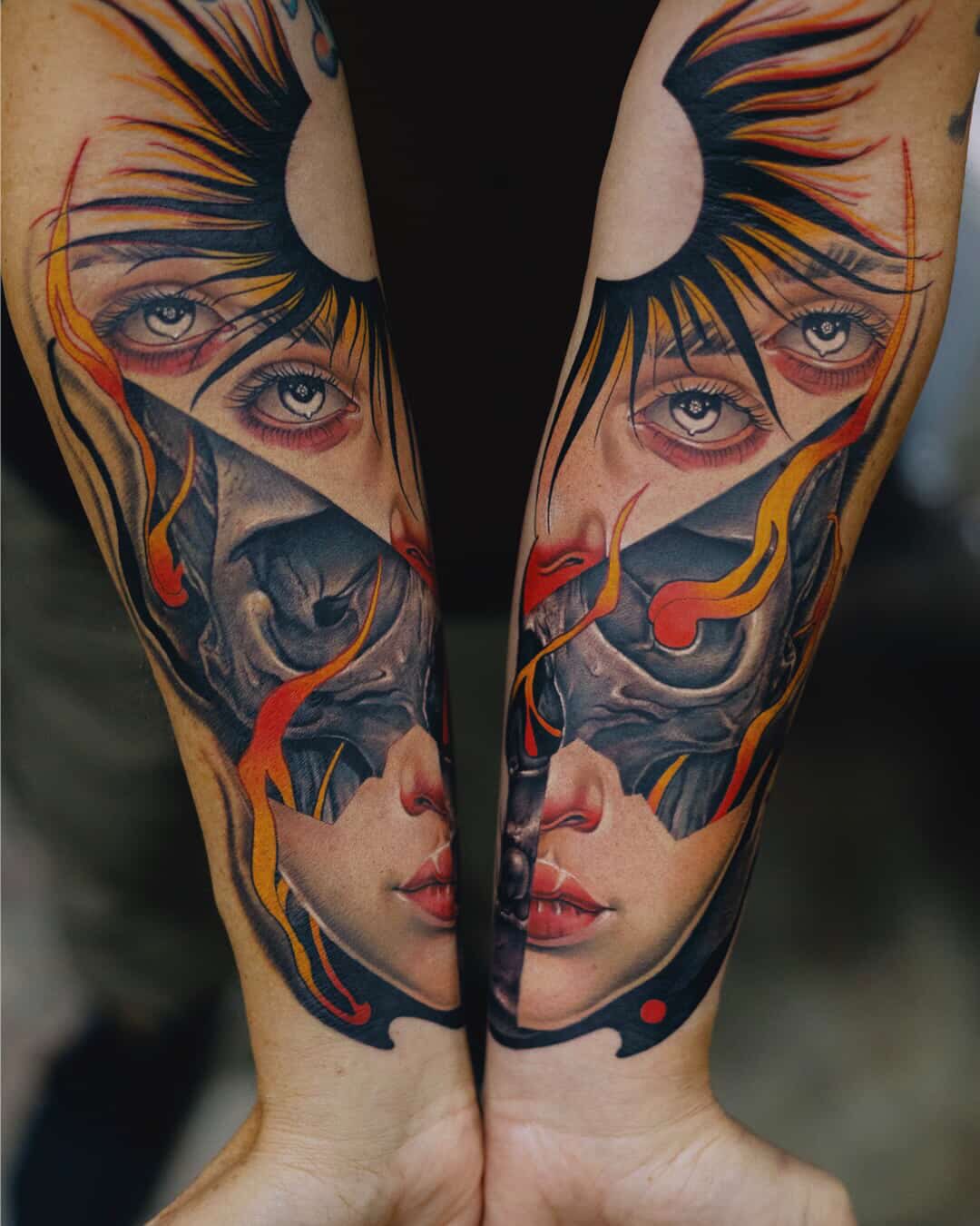 Tattoo by @bolugo_ — realism, anime