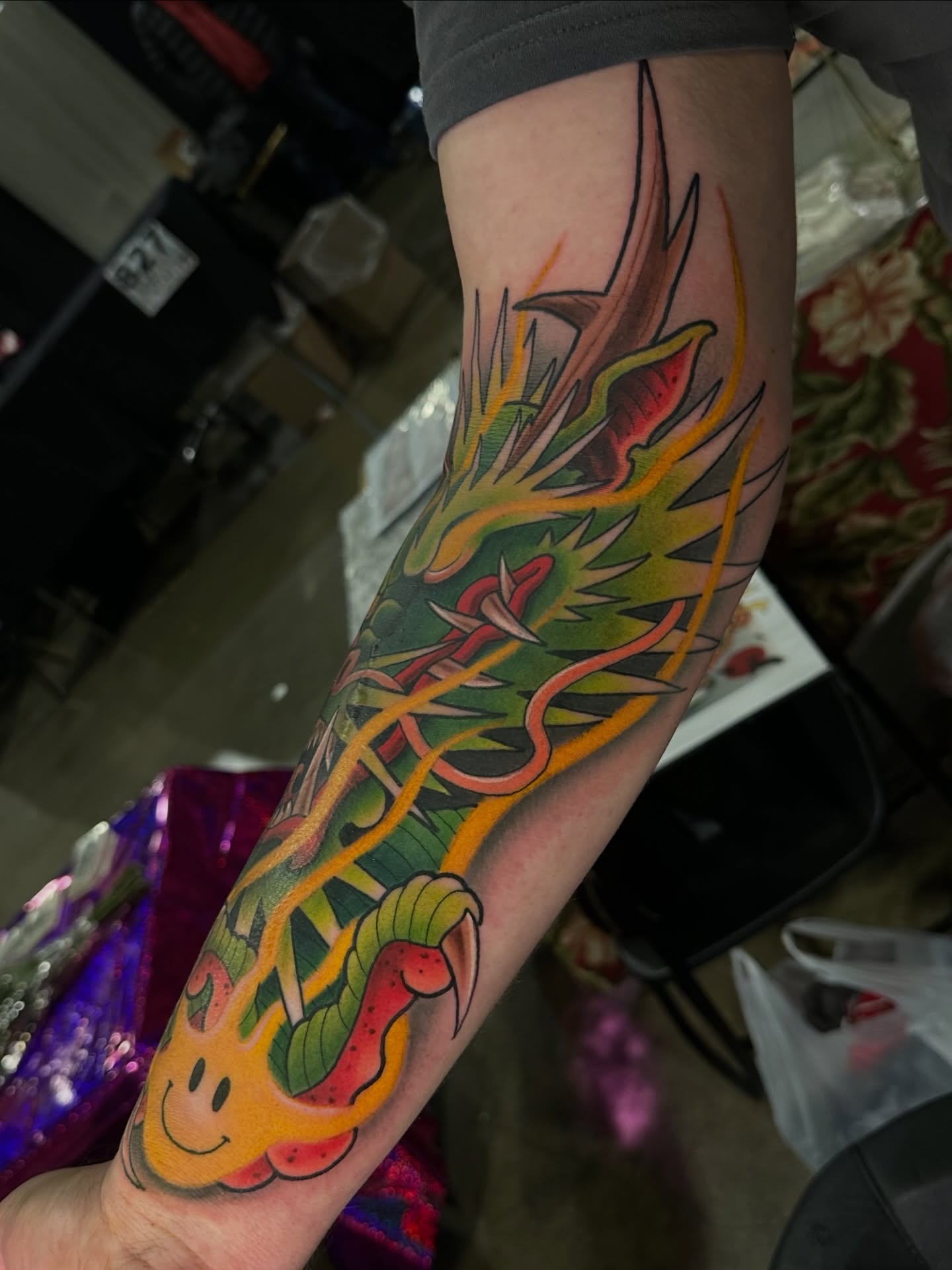 Tattoo by @t_burtz — new_school, japanese_irezumi