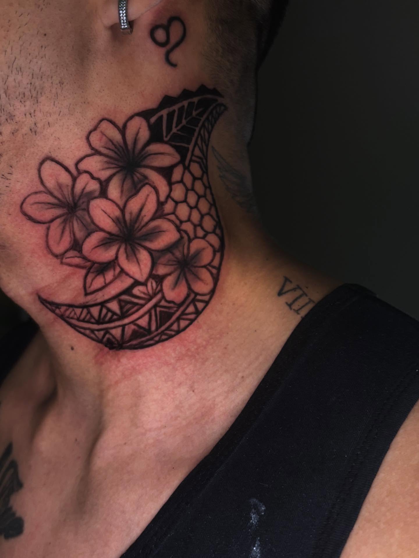 Tattoo by @allthings_comix — black_and_grey