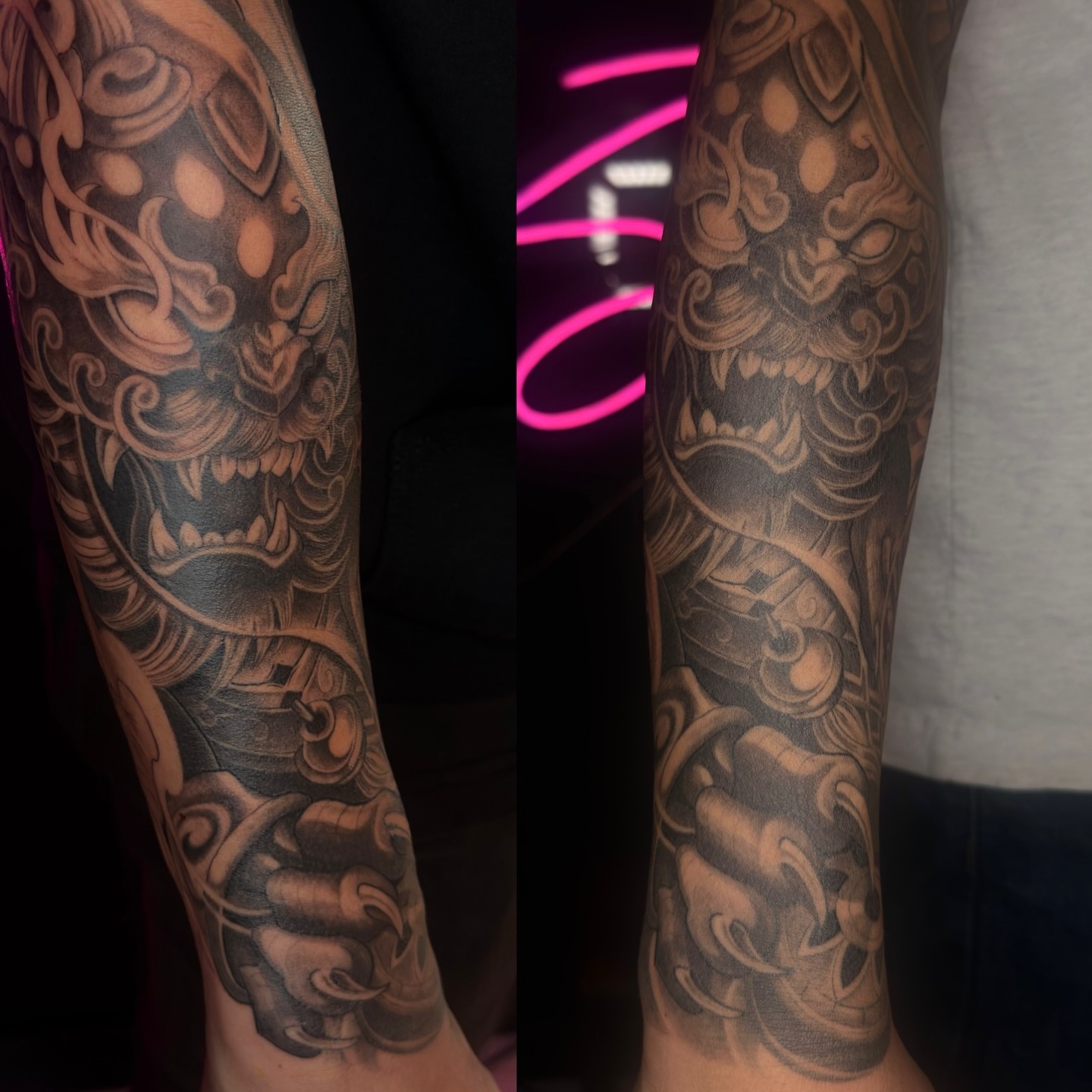 Japanese dragon japanese irezumi tattoo on the forearm by B o n d B o n d , “ a r t i s t “