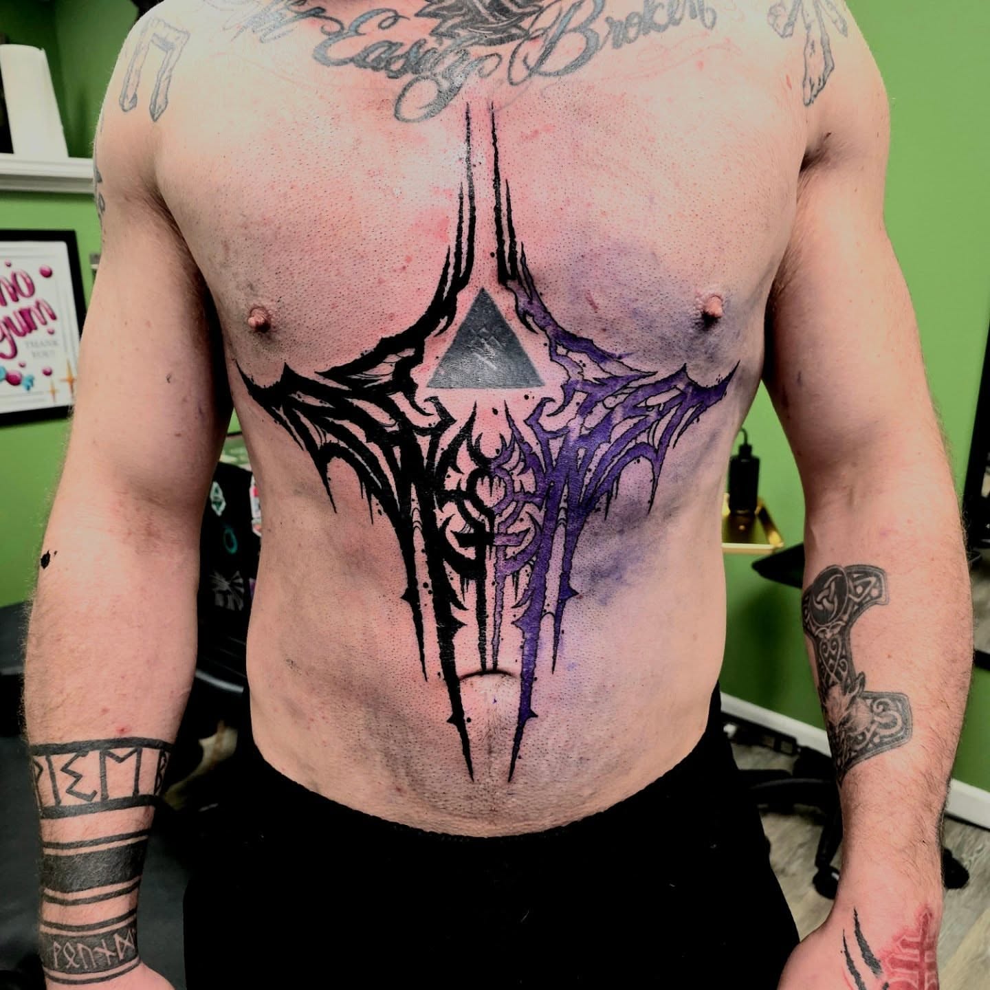 Tattoo by @tatsbykyra1 โ geometric
