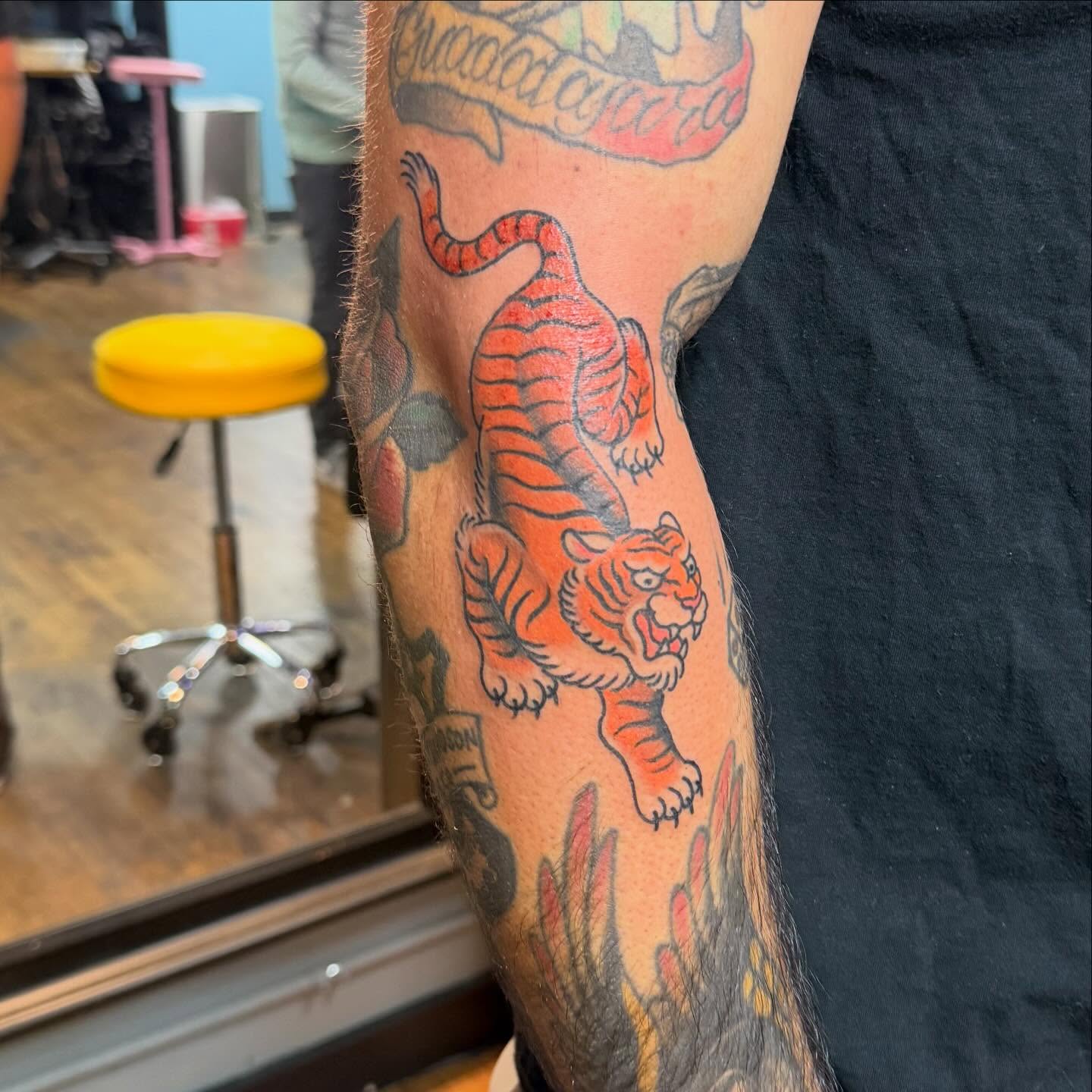 Tattoo by @cyborgbrains — american_traditional