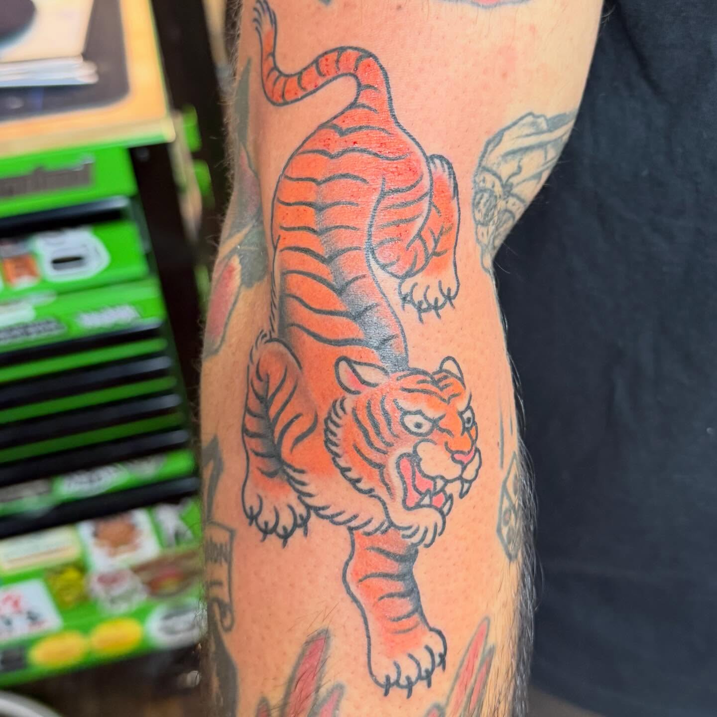 Tattoo by @cyborgbrains — american_traditional