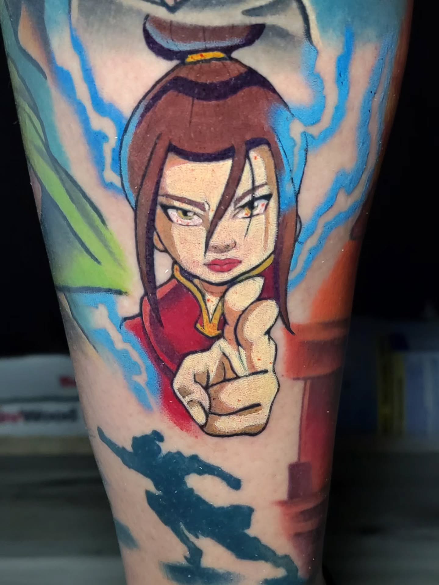 Tattoo by @melissadoestattoos — anime