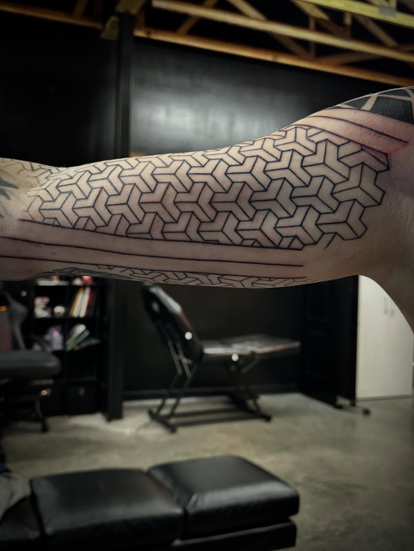 Tattoo by @gwt_artworks — geometric
