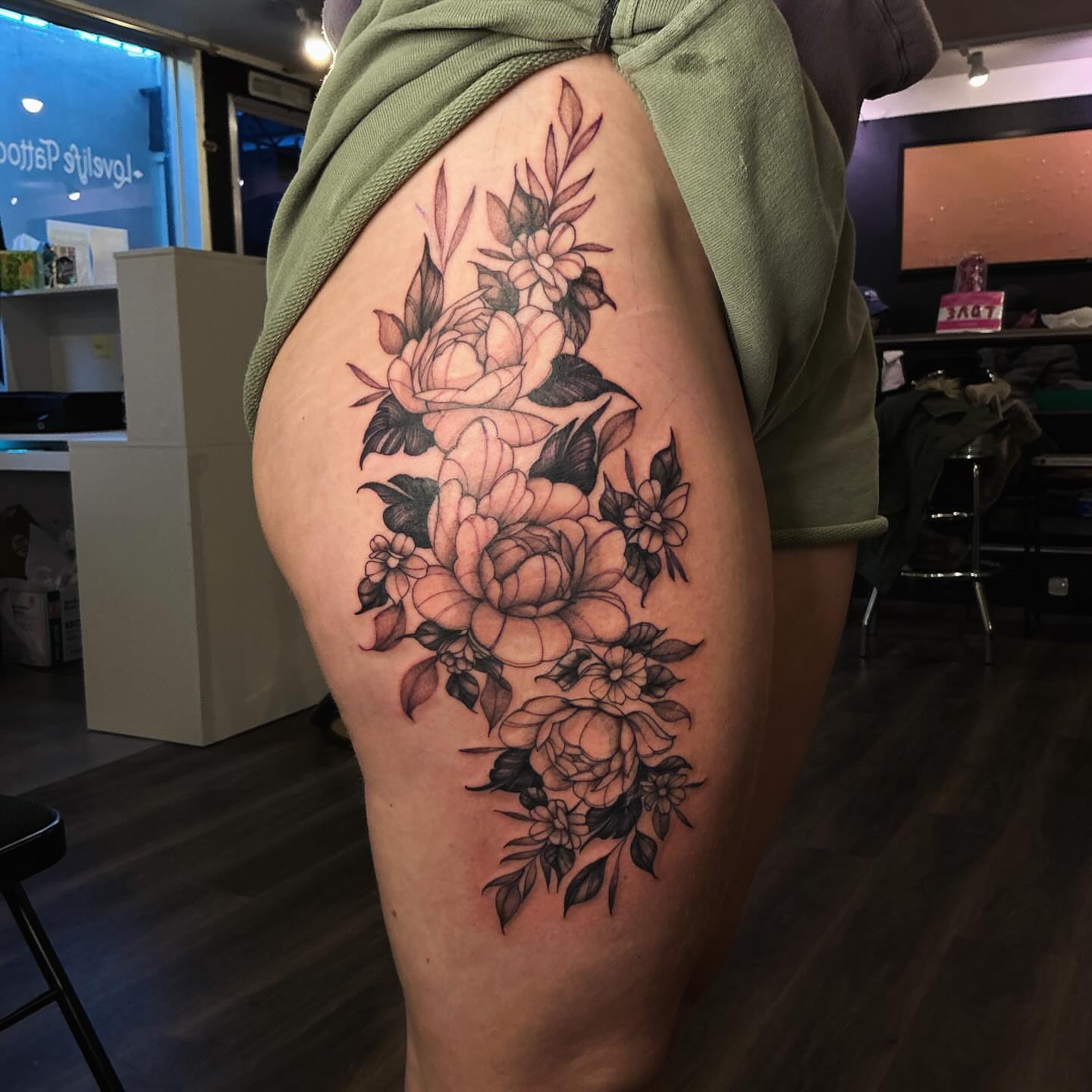 Tattoo by @leah.g.tattoos — black_and_grey
