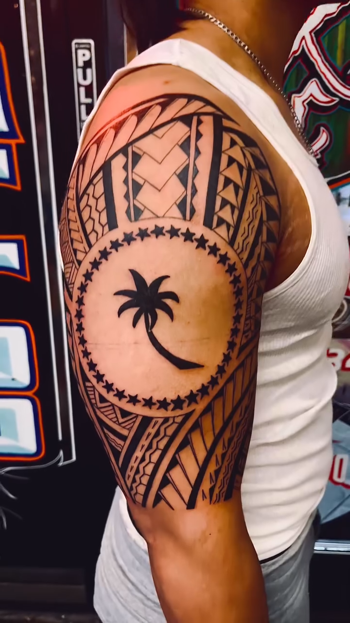 Tattoo by @redneckusotattoo β tribal, blackwork