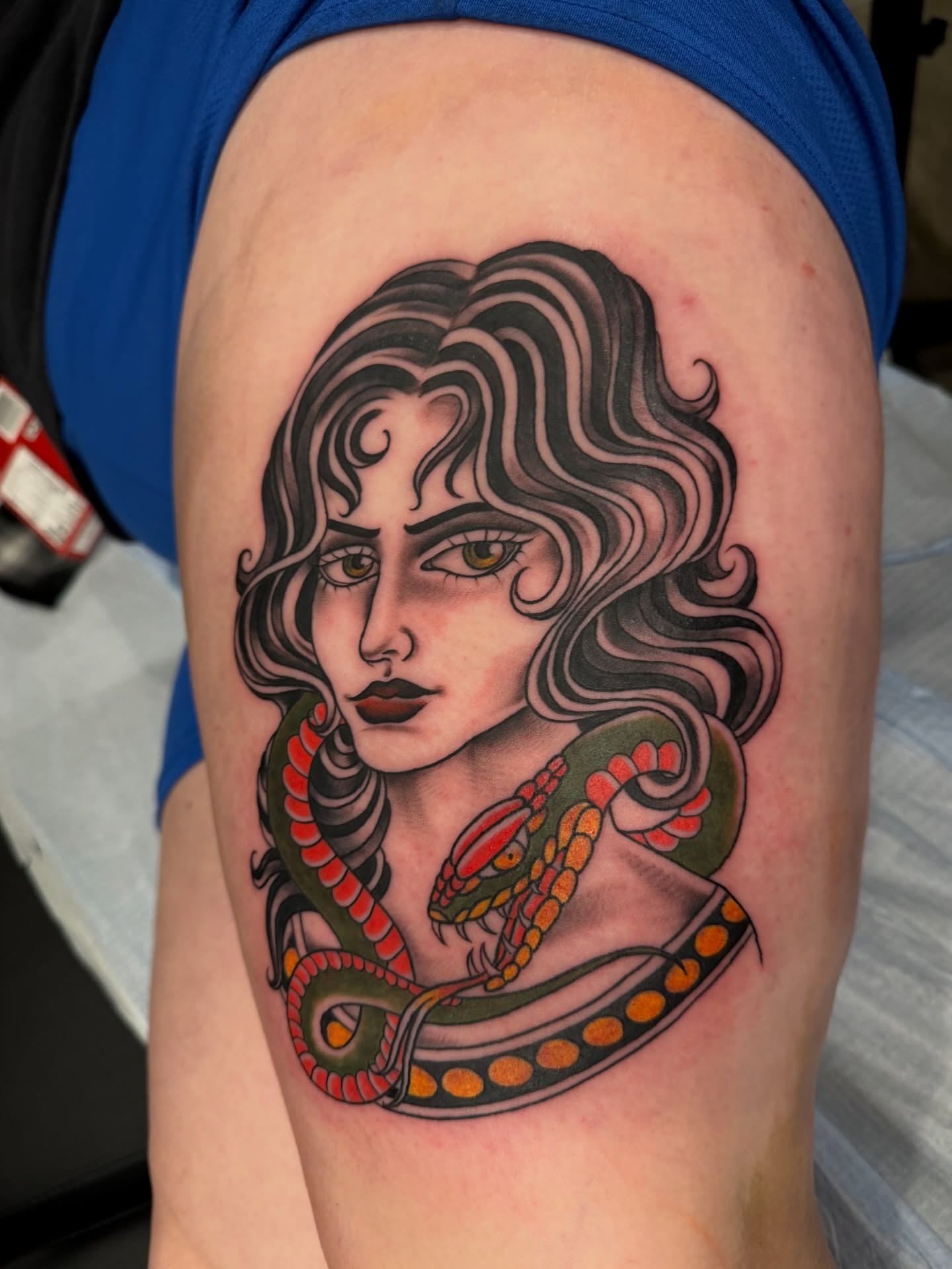 Tattoo by @sydneybulmer.tattoos — american_traditional, realism