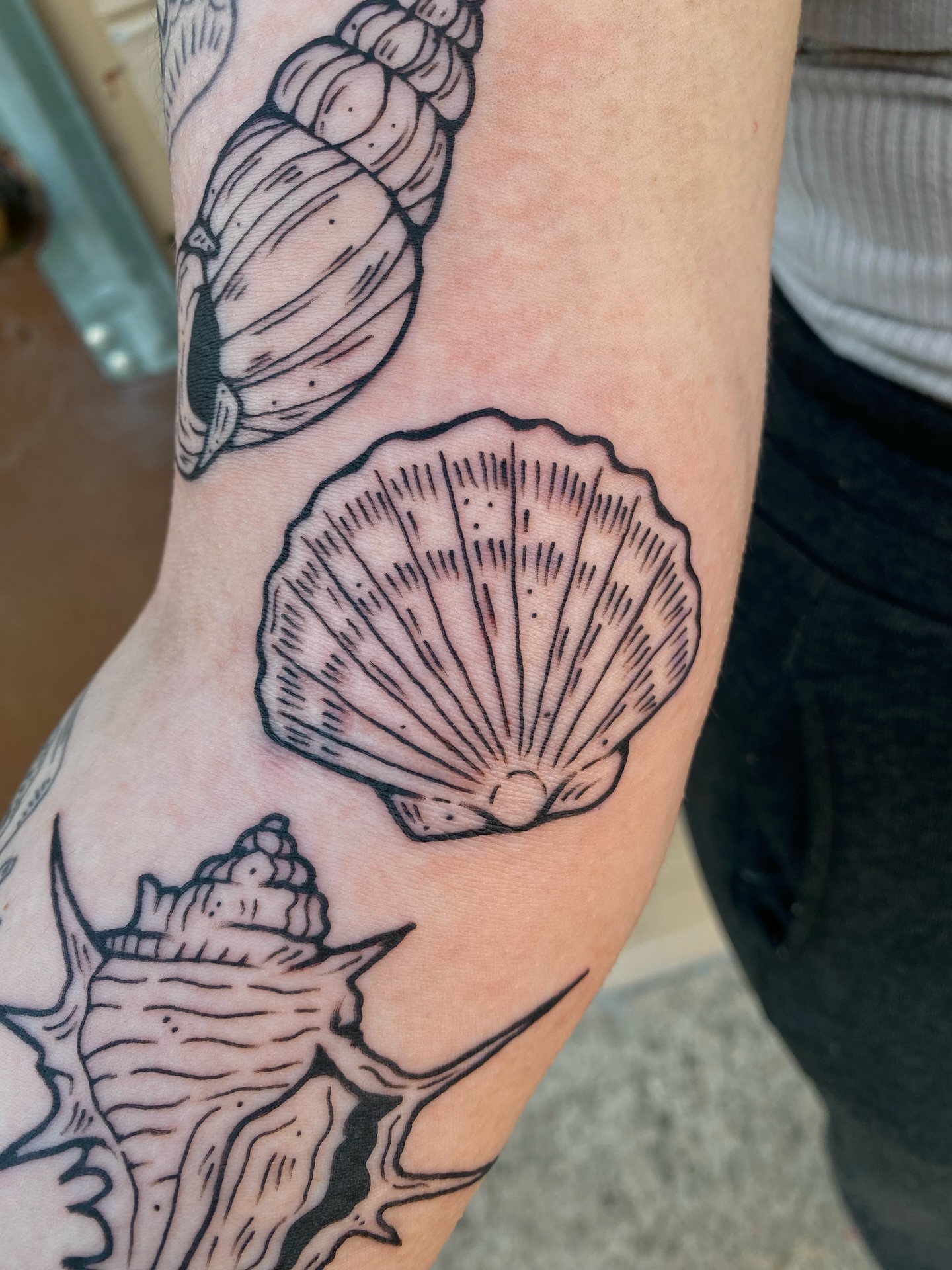 Tattoo by @lemonboyinks — black_and_grey