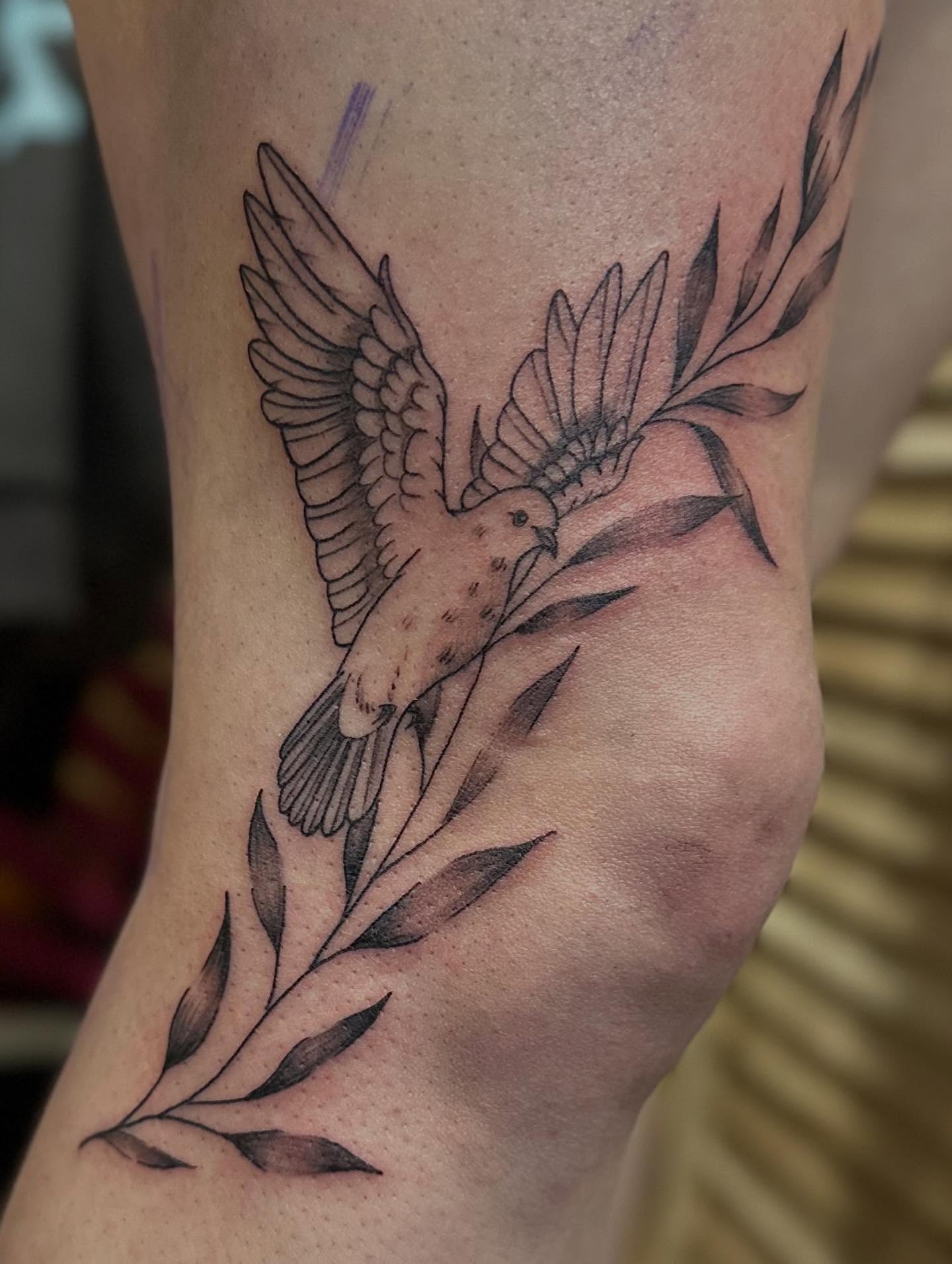 Tattoo by @jewelstattoos_ — black_and_grey