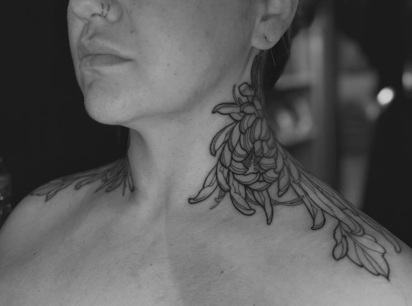 Tattoo by @kassidilla_tattoos — black_and_grey