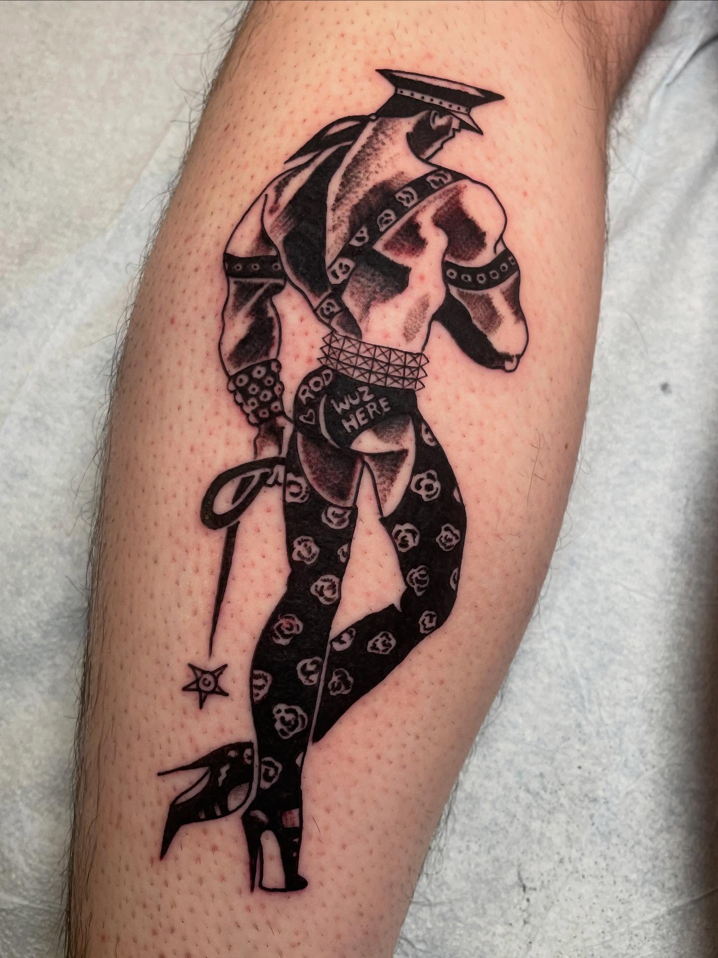 Tattoo by @miramtattoo — american_traditional, black_and_grey