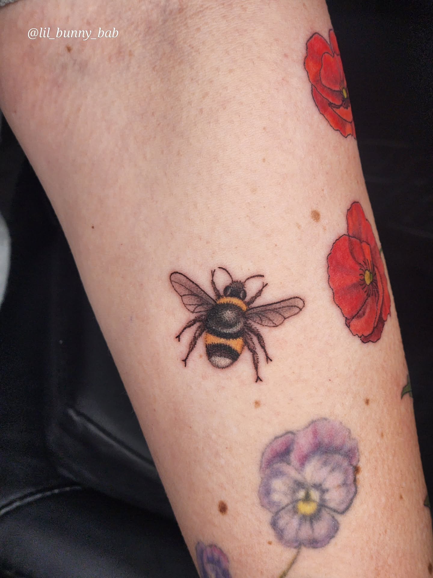 Tattoo by @lil_bunny_bab — realism