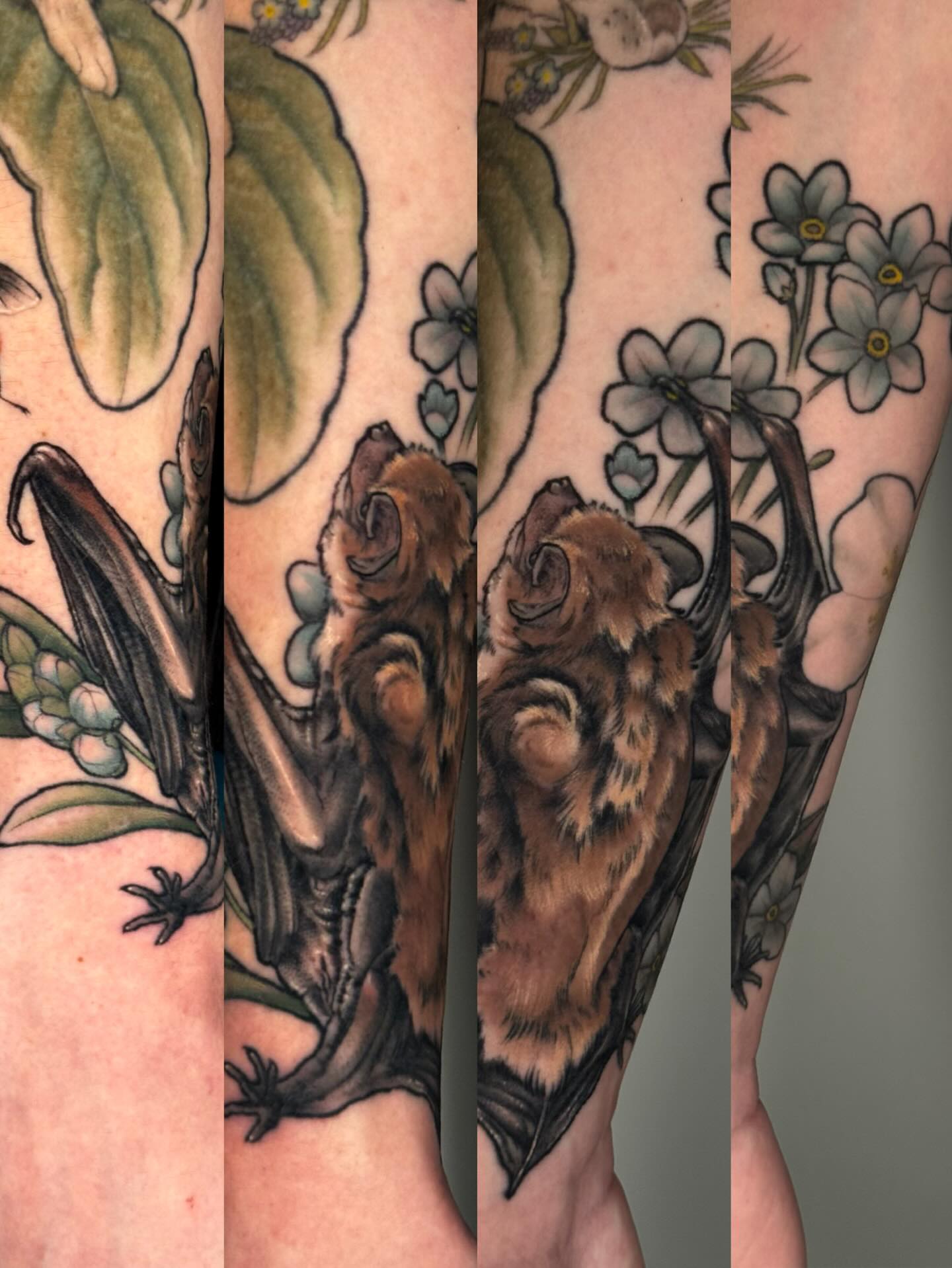 Tattoo by @catherineterlop โ realism, dotwork