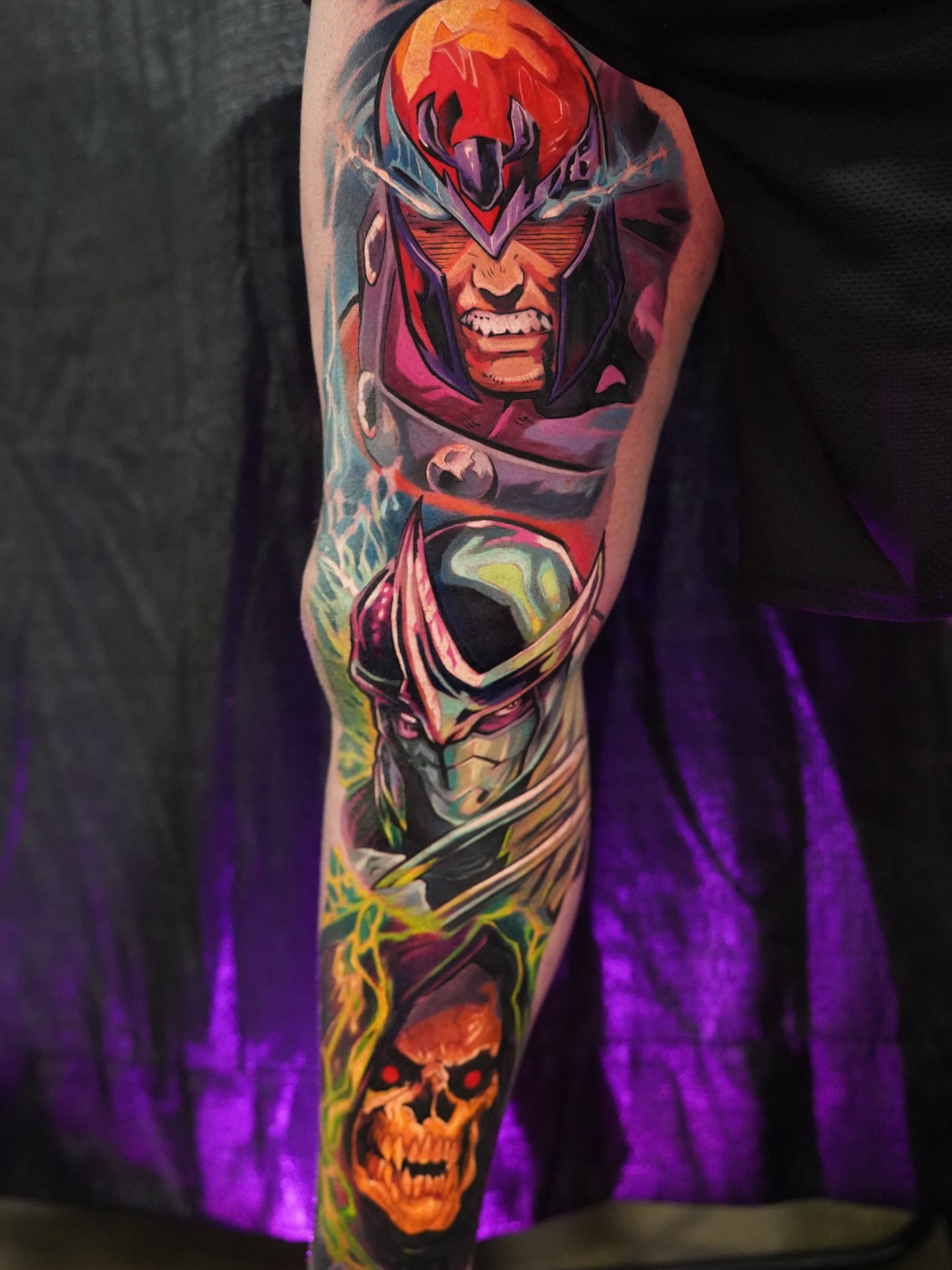 Tattoo by @johnnyc.ink — anime