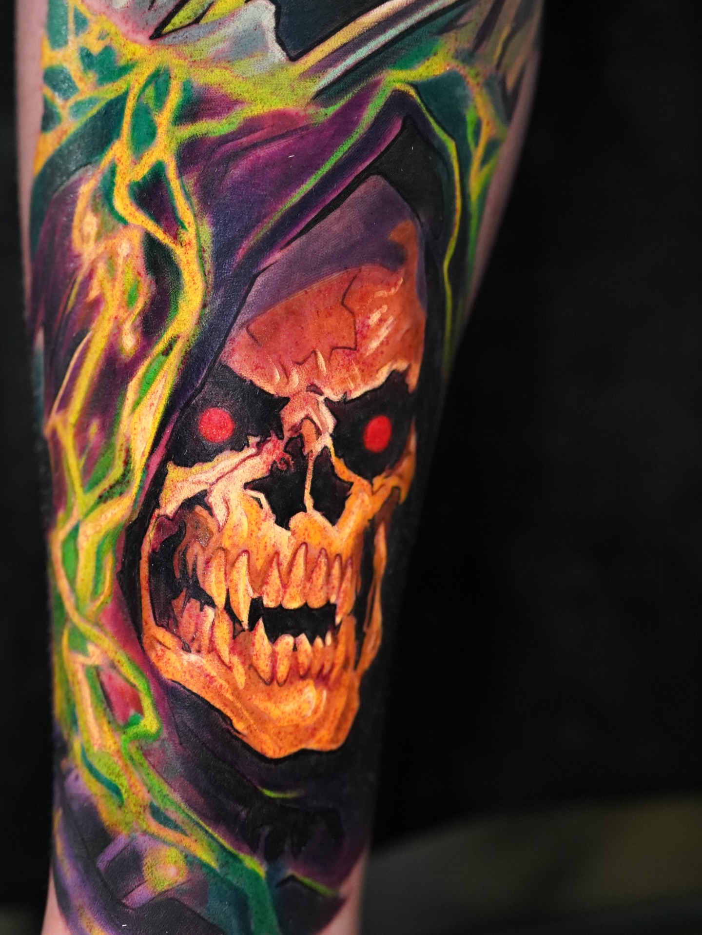 Tattoo by @johnnyc.ink — dark_realism