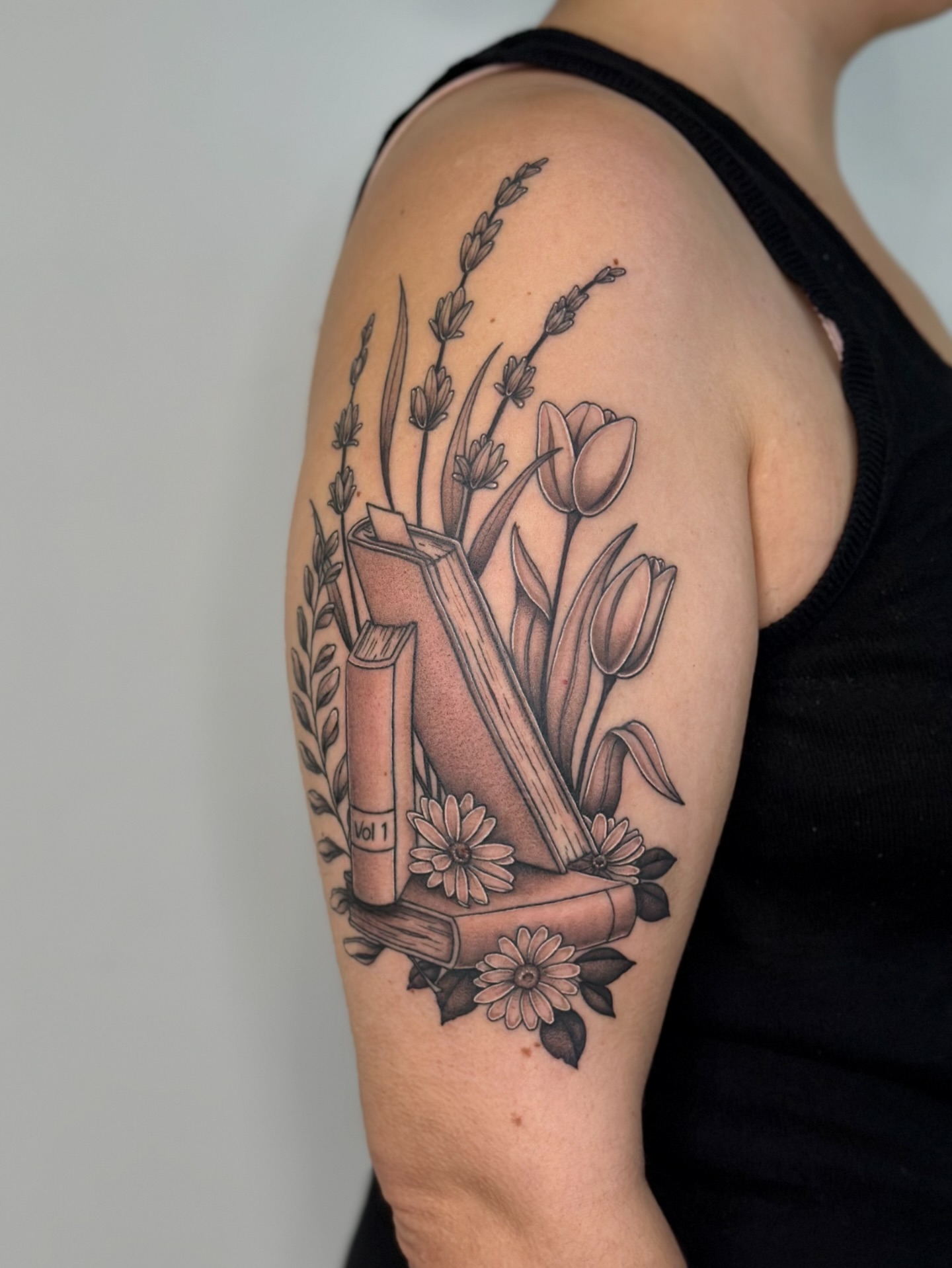 Tattoo by @perreault.productions — black_and_grey