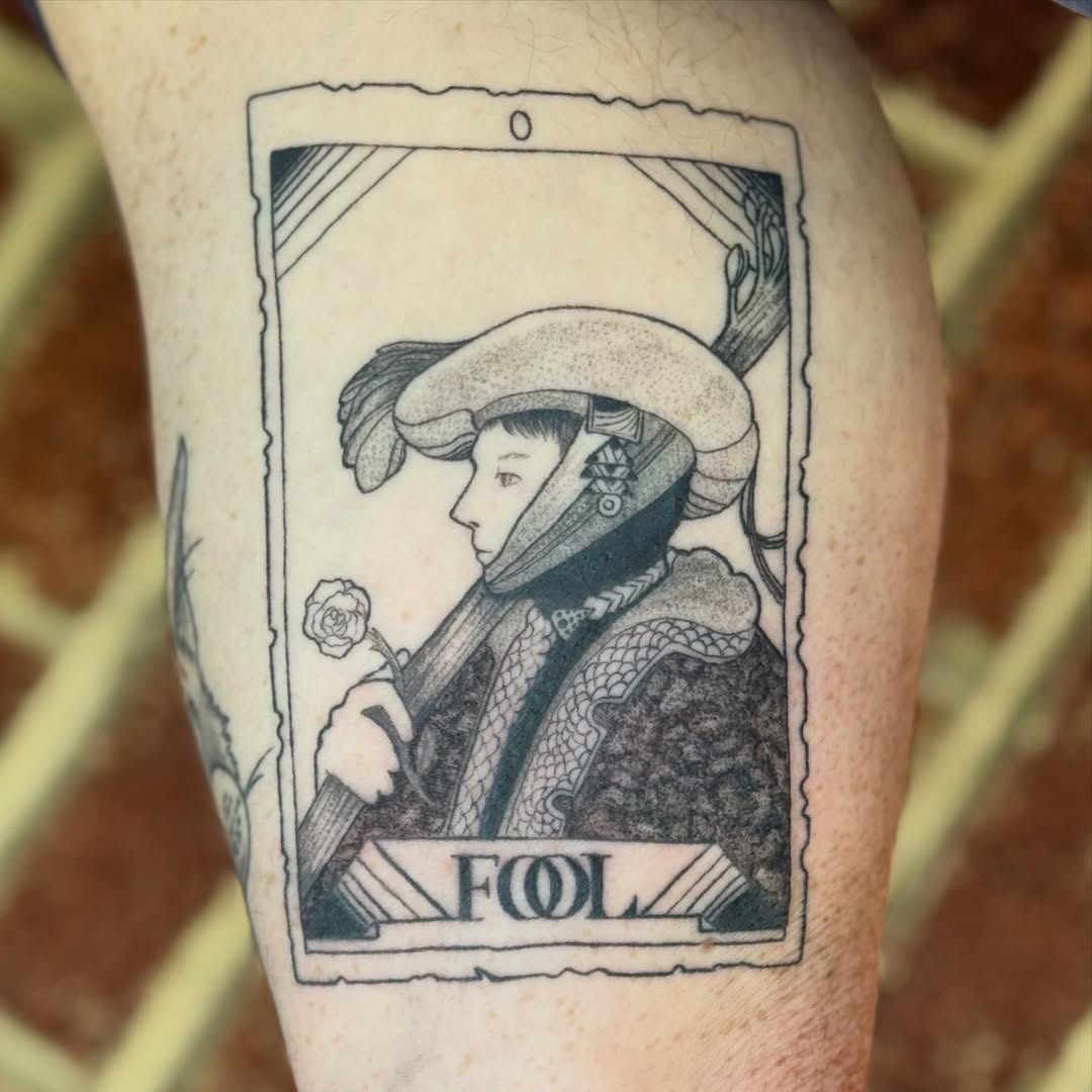 Tattoo by @smallpoke โ illustrative, black_and_grey