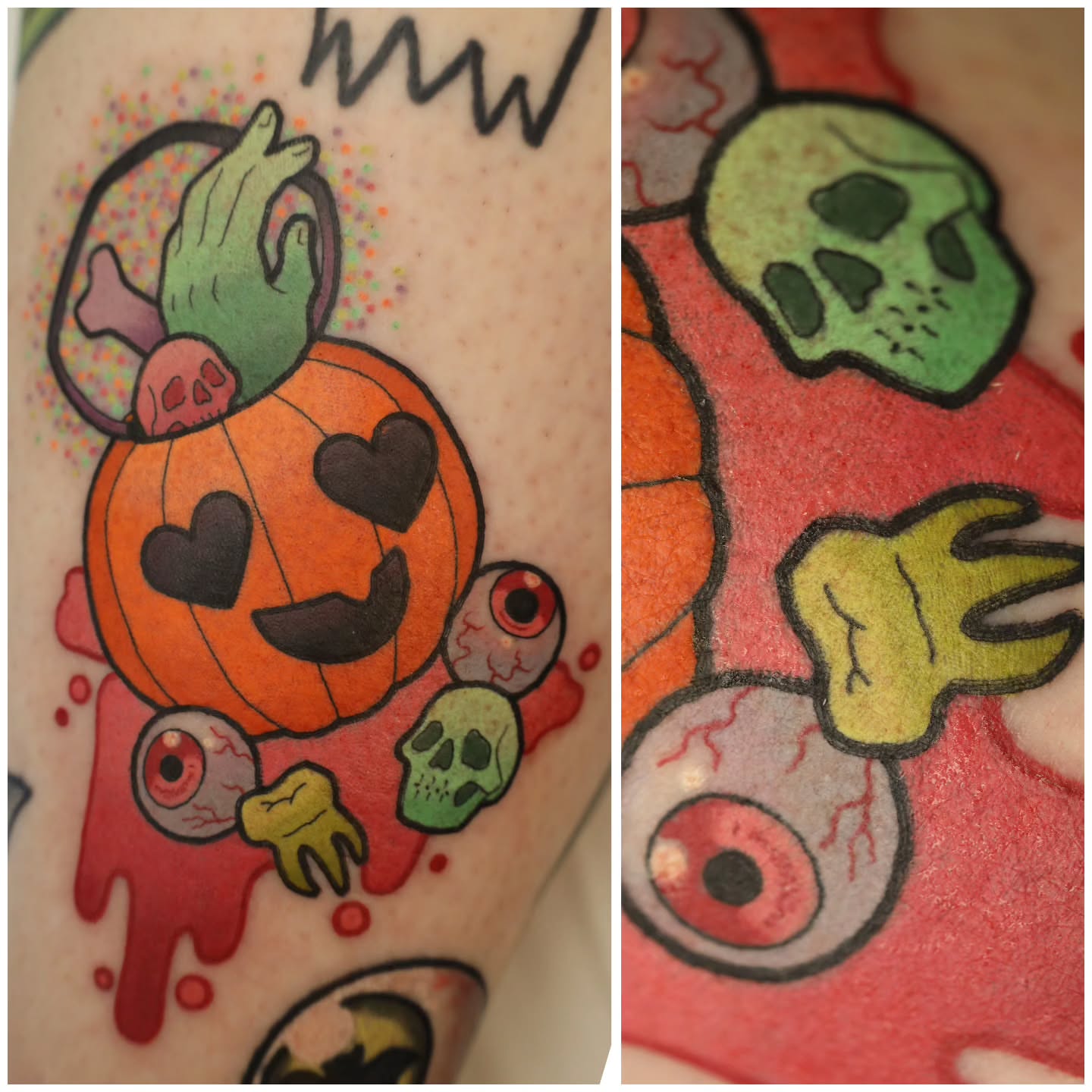 Tattoo by @catsclawtattoo — trash_polka