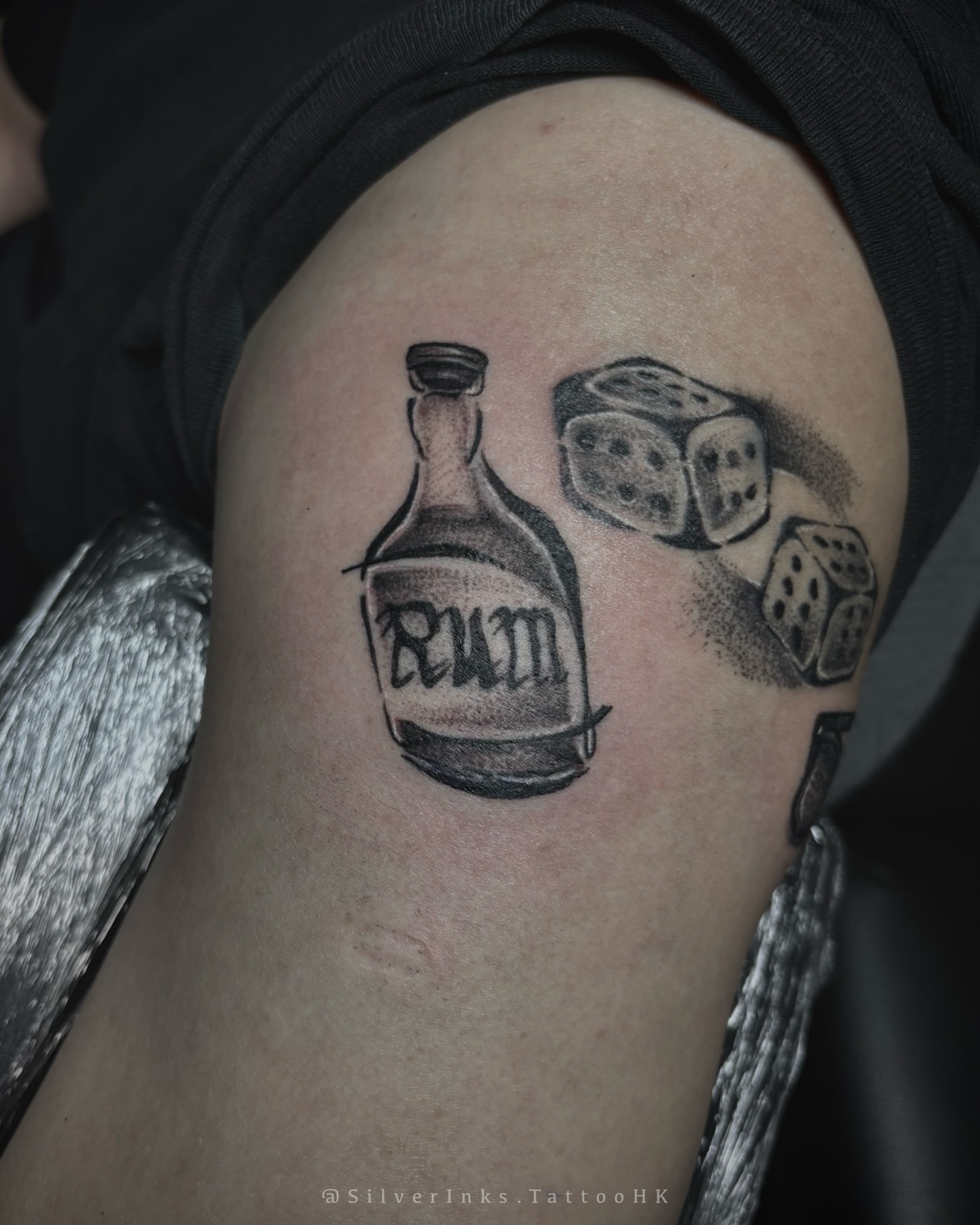 Tattoo by @silverinks.tattoohk — black_and_grey