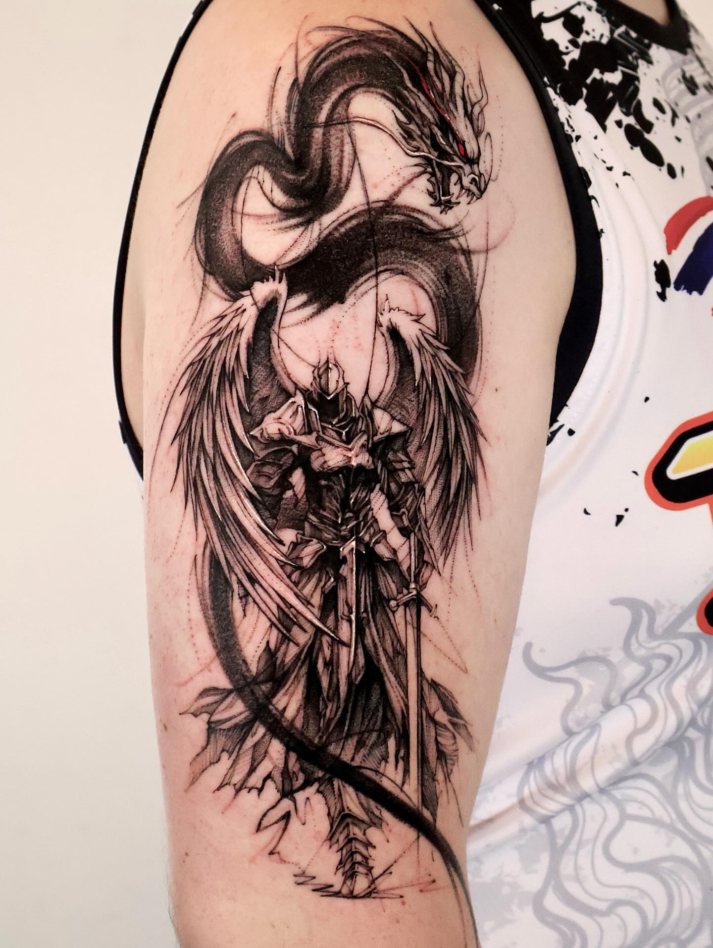 Tattoo by @tadi_tattoo — black_and_grey, realism