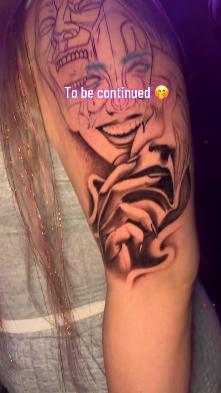 Tattoo by @skullsionink β dark_realism, black_and_grey